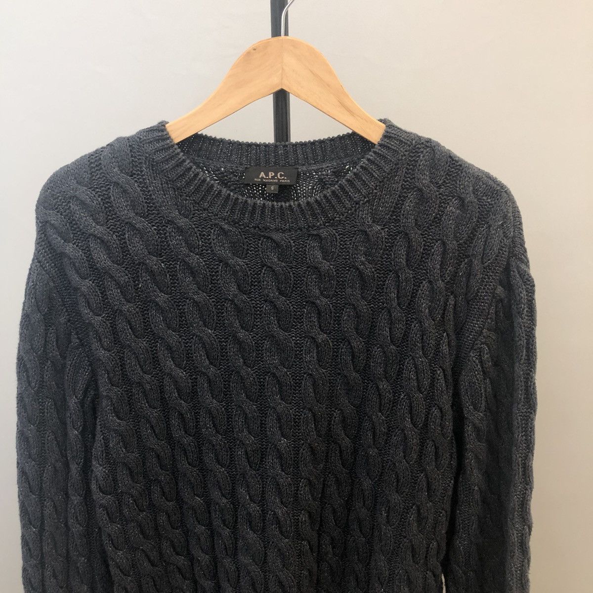 A.P.C. APC RUE MADAME PARIS SWEATER ITALIAN YARN Size US S / EU 44-46 / 1 - 2 Thumbnail