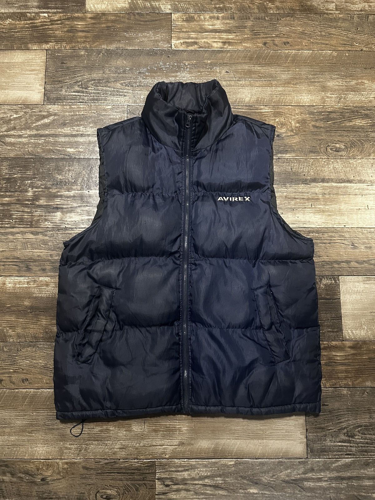 Avirex Avirex Navy Puffer Vest Size US L / EU 52-54 / 3 - 1 Thumbnail