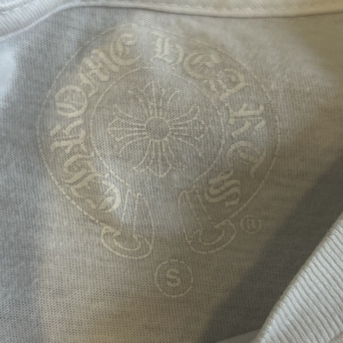 Chrome Hearts × Vintage *Rare* Chrome Hearts Cross Tee Size US S / EU 44-46 / 1 - 19 Thumbnail