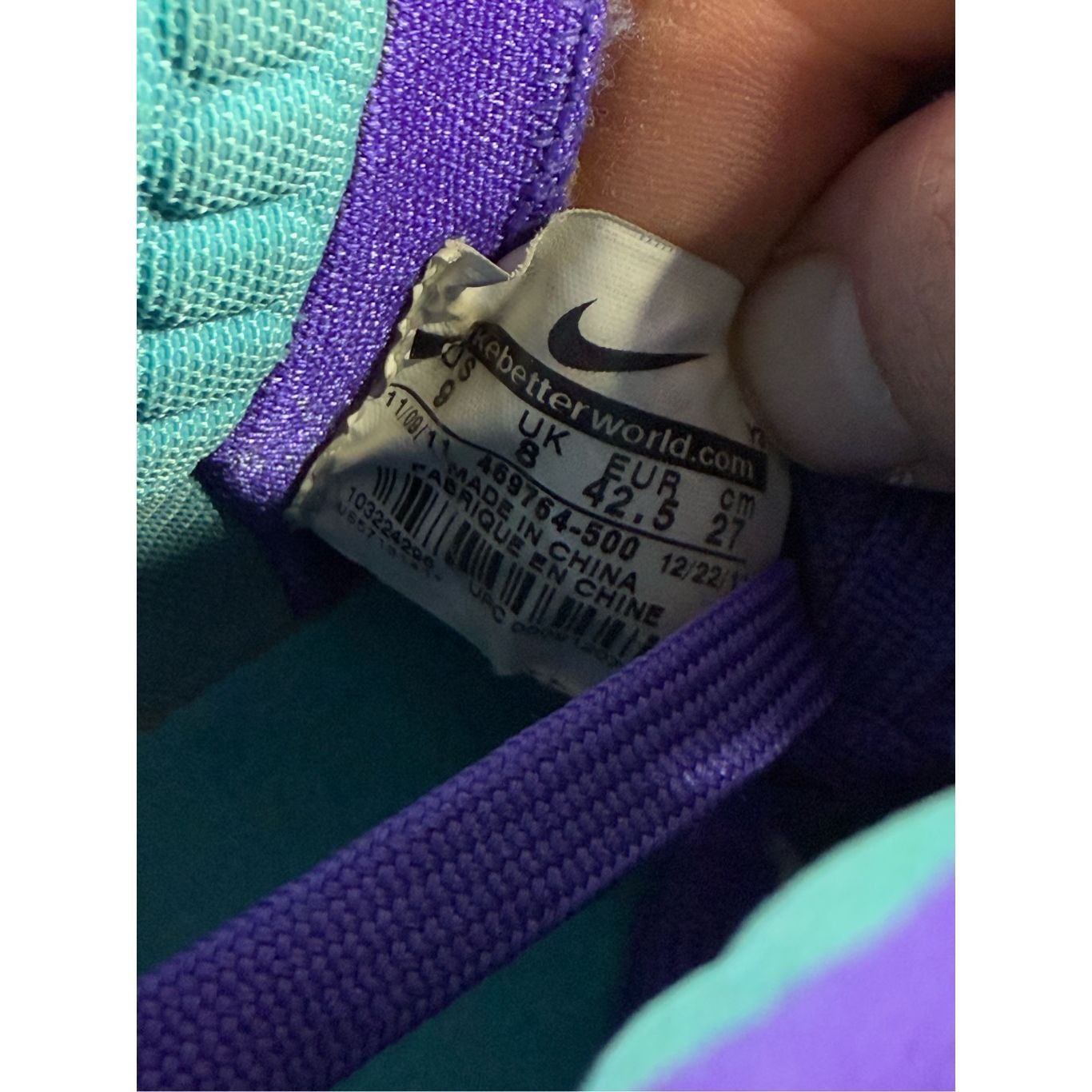 Nike Nike LeBron 9 Summit Lake Hornets Size 9 Very Good Used Cond Size US 9 / EU 42 - 7 Thumbnail