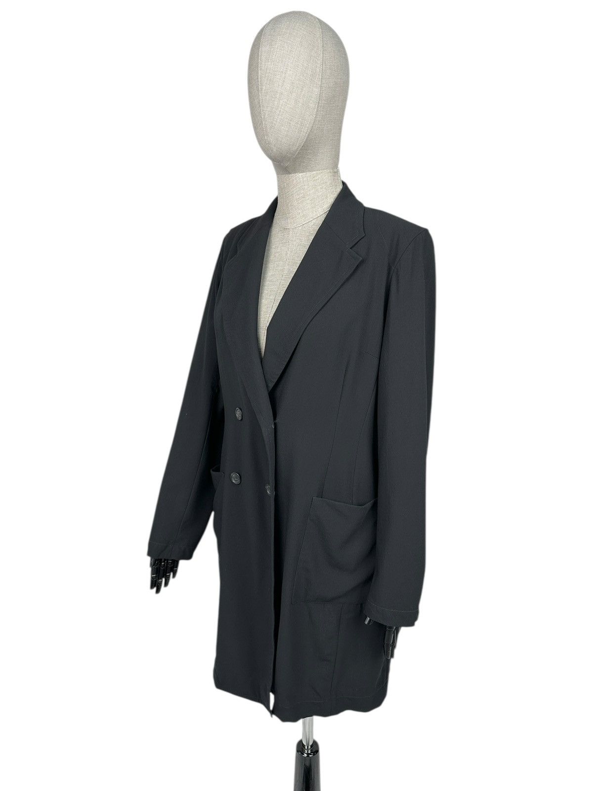 Dries Van Noten DRIES VAN NOTEN Vintage Double-Breasted Women’s Coat Jacket Size M / US 6-8 / IT 42-44 - 3 Thumbnail