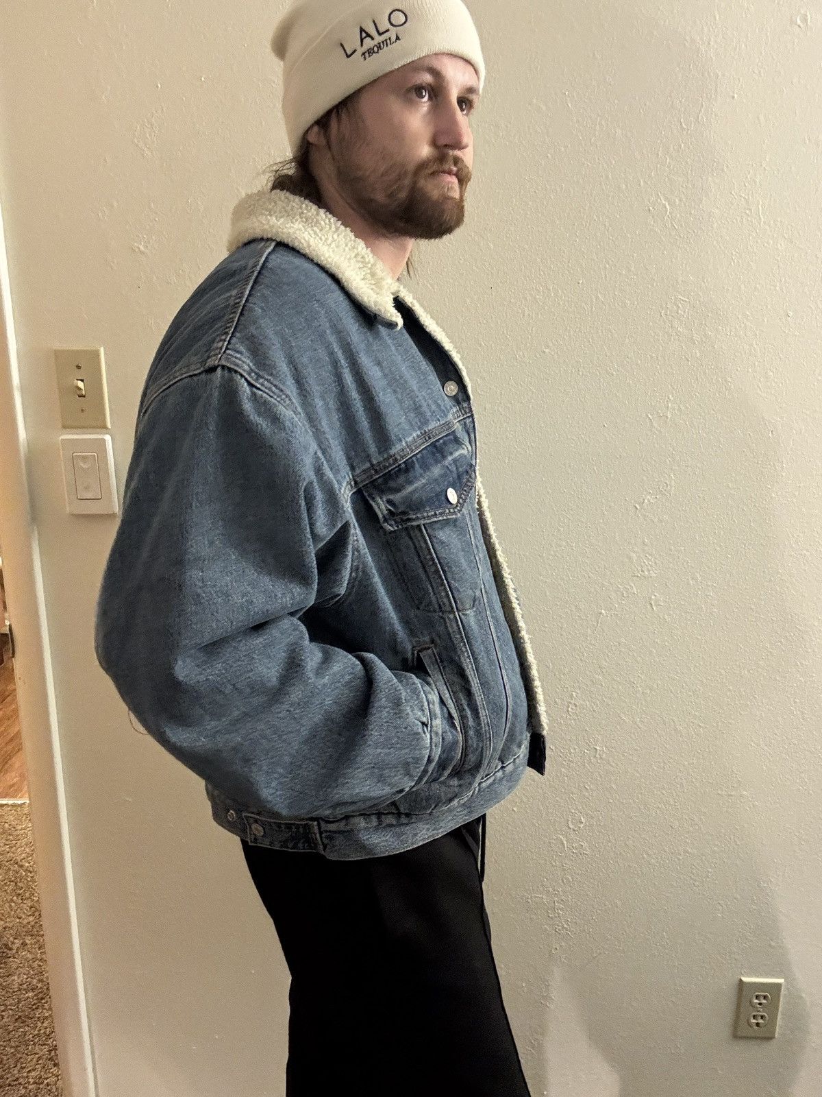 Levi's Classic Levi’s Sherpa Denim Trucker Jacket | Blue Wash Size US L / EU 52-54 / 3 - 5 Thumbnail