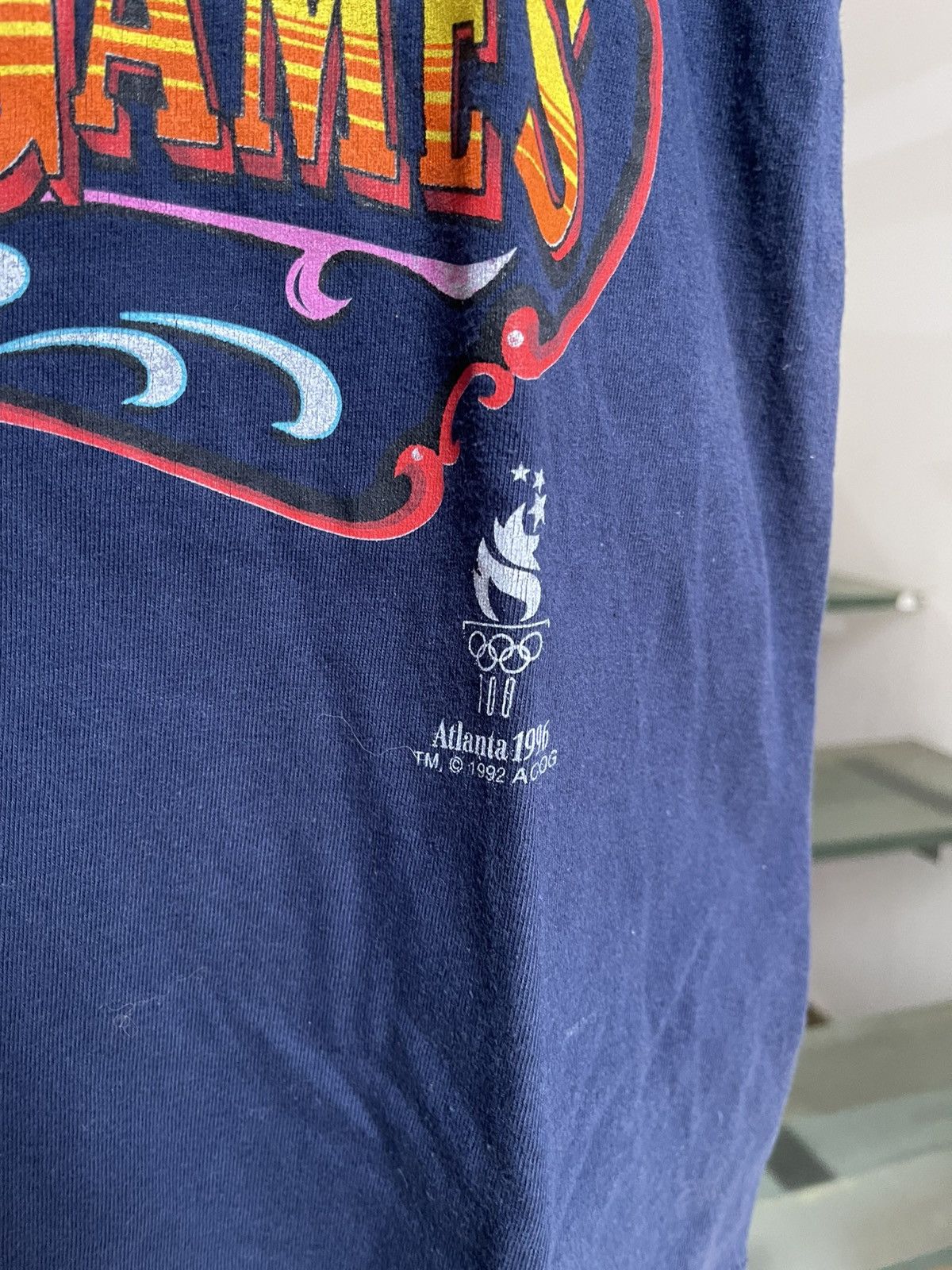 USA Olympics × Vintage Vintage Atlanta Olympic Games t shirt Size US M / EU 48-50 / 2 - 3 Thumbnail
