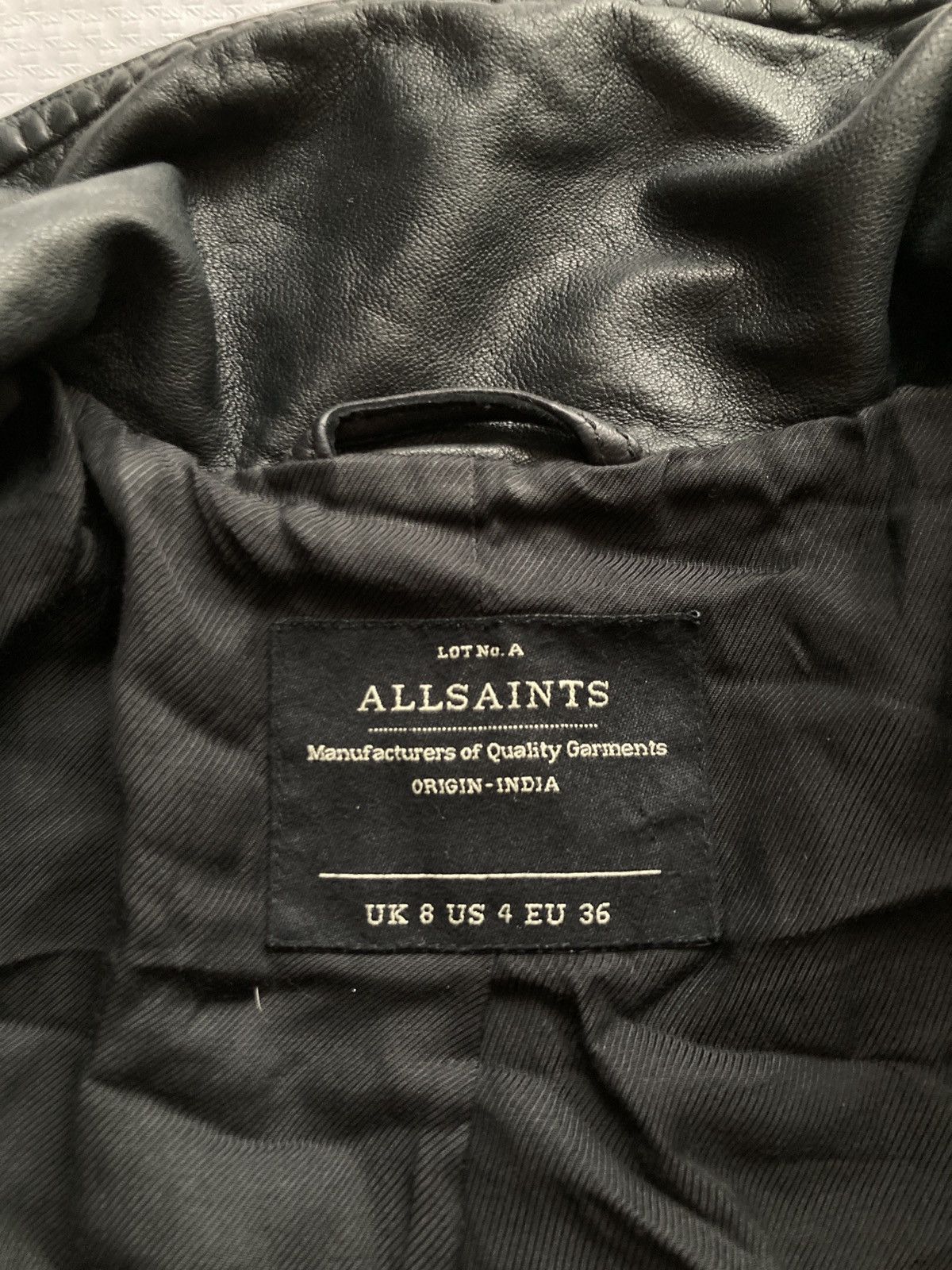 Allsaints Allsaints leather jacket Size S / US 4 / IT 40 - 10 Thumbnail