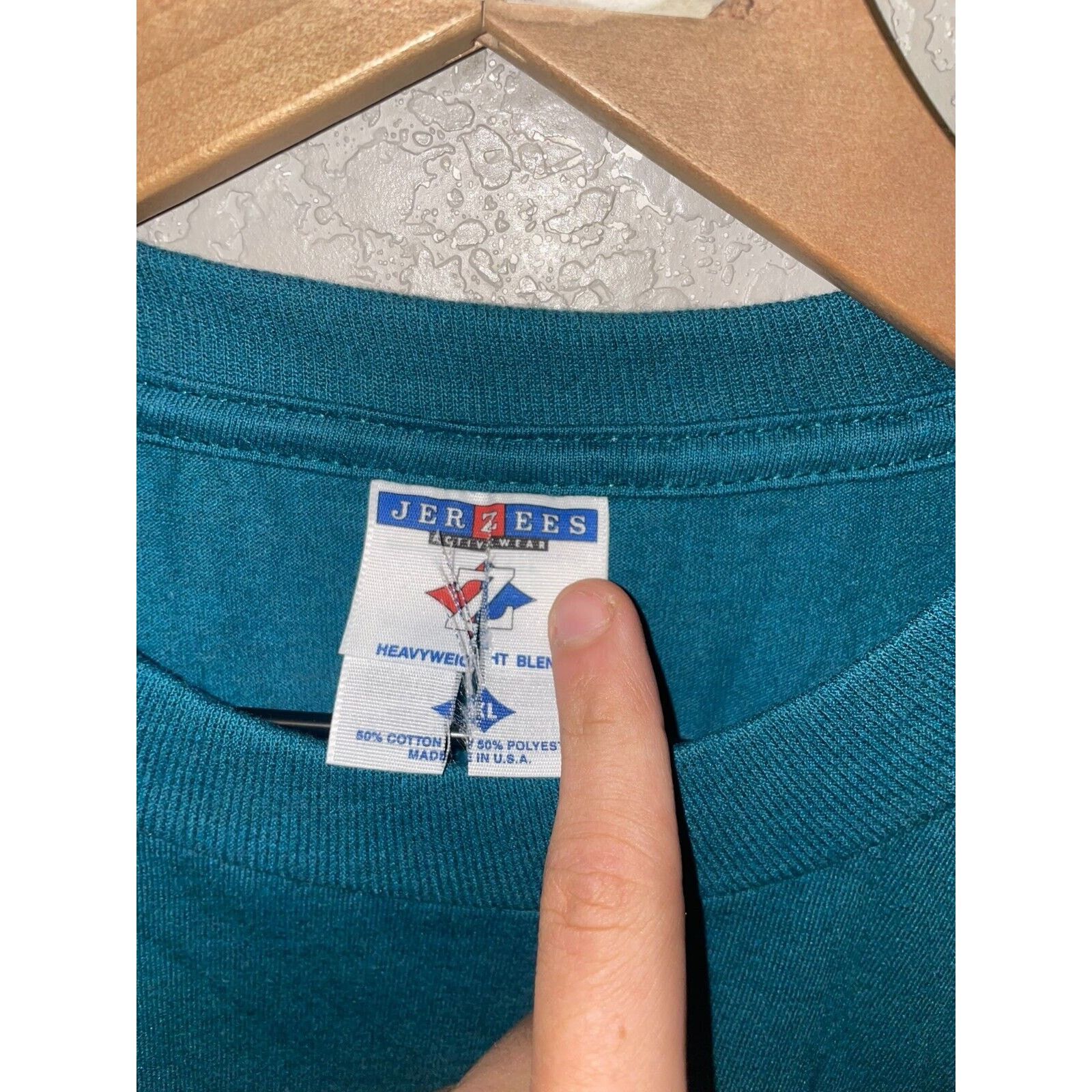 Jerzees Vintage Montate State Shirt MAP Expect Things Green Tee VTG Size US XL / EU 56 / 4 - 5 Thumbnail