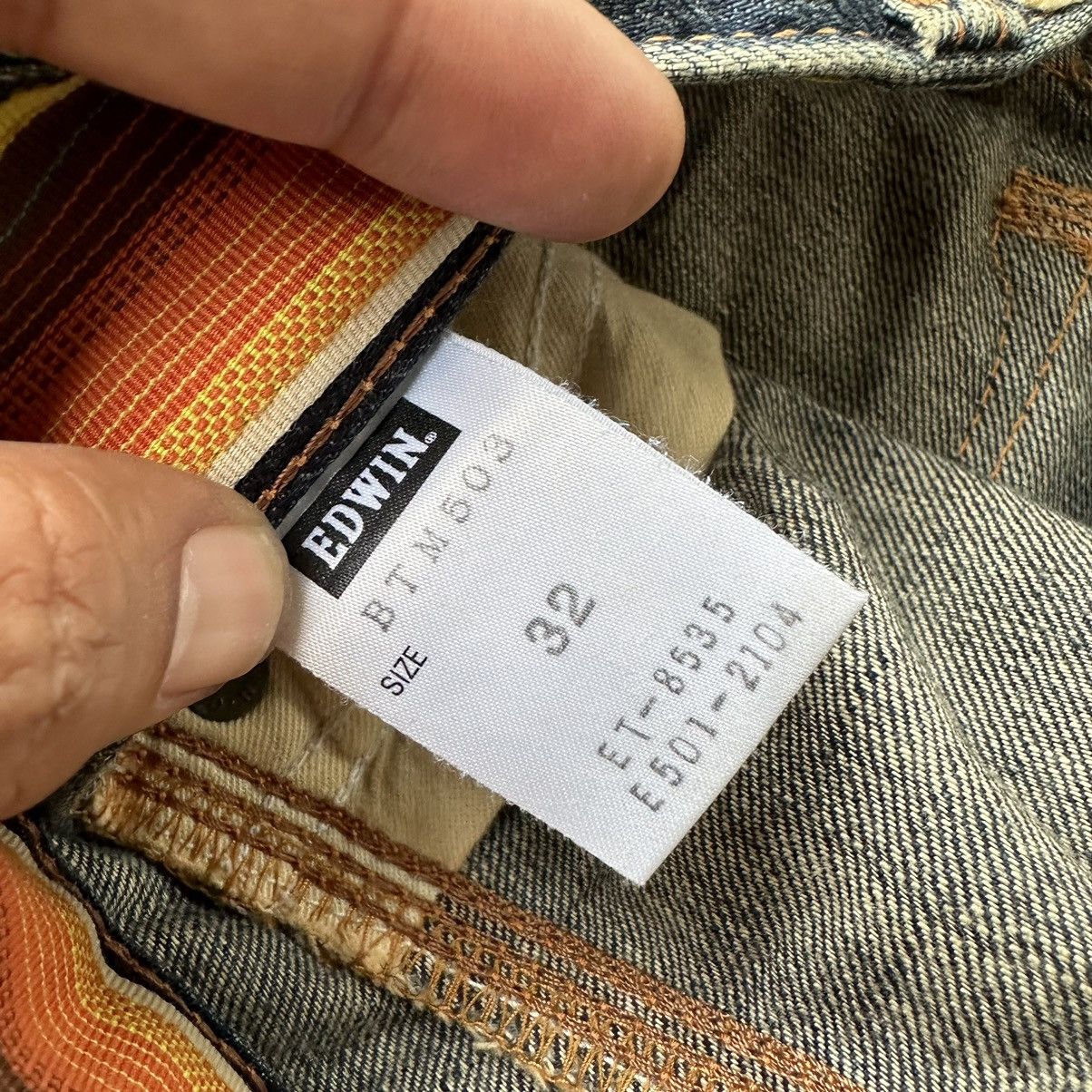 Edwin Edwin Blue Trip Mudwash Vintage Denim 32x32 D677 Size US 32 / EU 48 - 16 Thumbnail