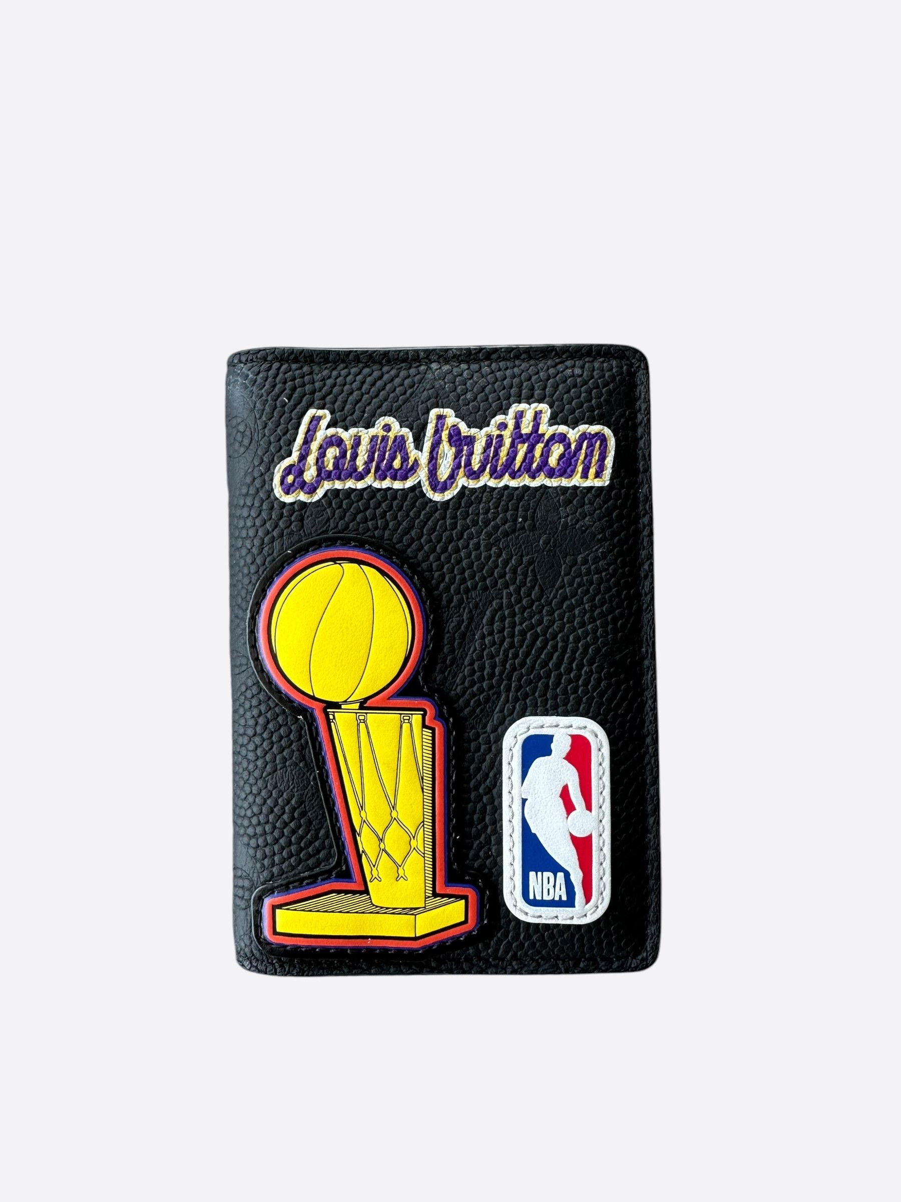 Louis Vuitton × NBA Louis Vuitton NBA Black Patches Monogram Pocket Organizer Size ONE SIZE - 1 Thumbnail