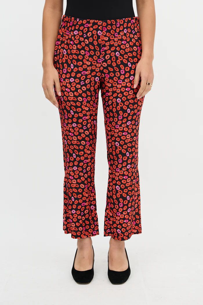Marni o1y1125 Sweatpant in Black/Red Size 27" / US 4 / IT 40 - 1 Thumbnail