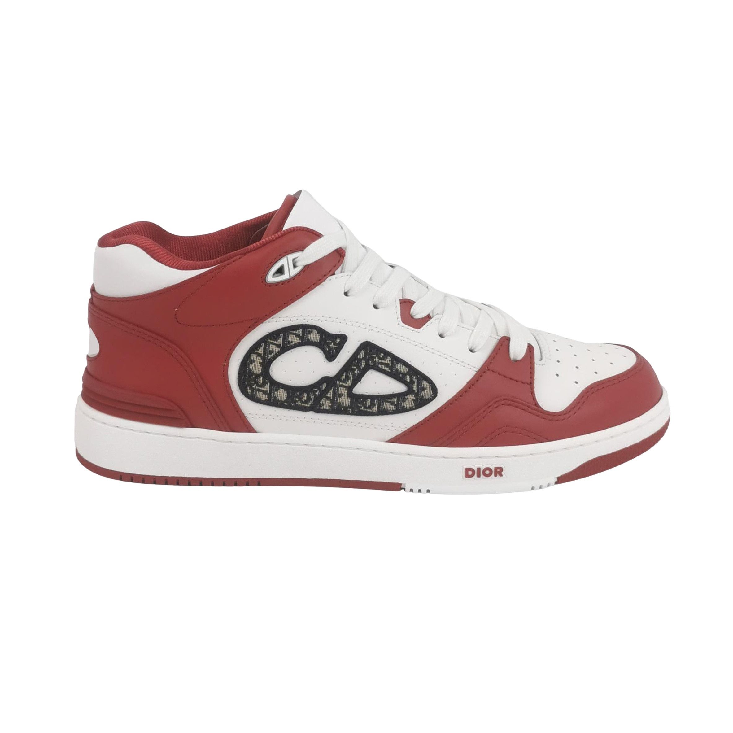 Dior Dior B57 Red Oblique Hi-Top Sneakers EU 43.5 Size US 10 / EU 43 - 1 Thumbnail