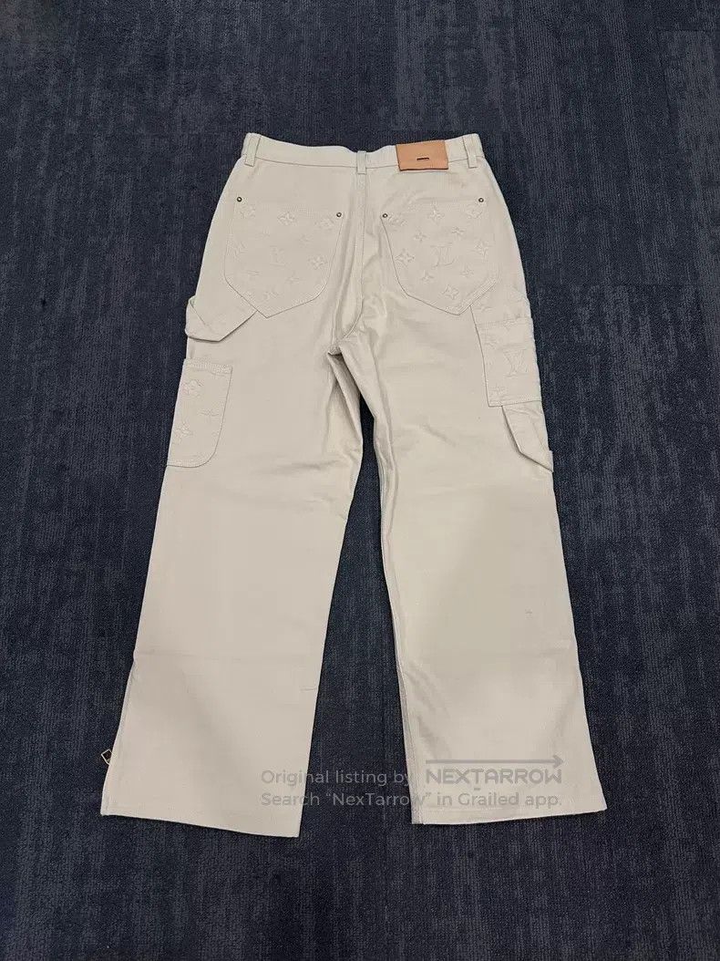 Louis Vuitton Louis Vuitton White overalls pants Size US 29 - 2 Thumbnail