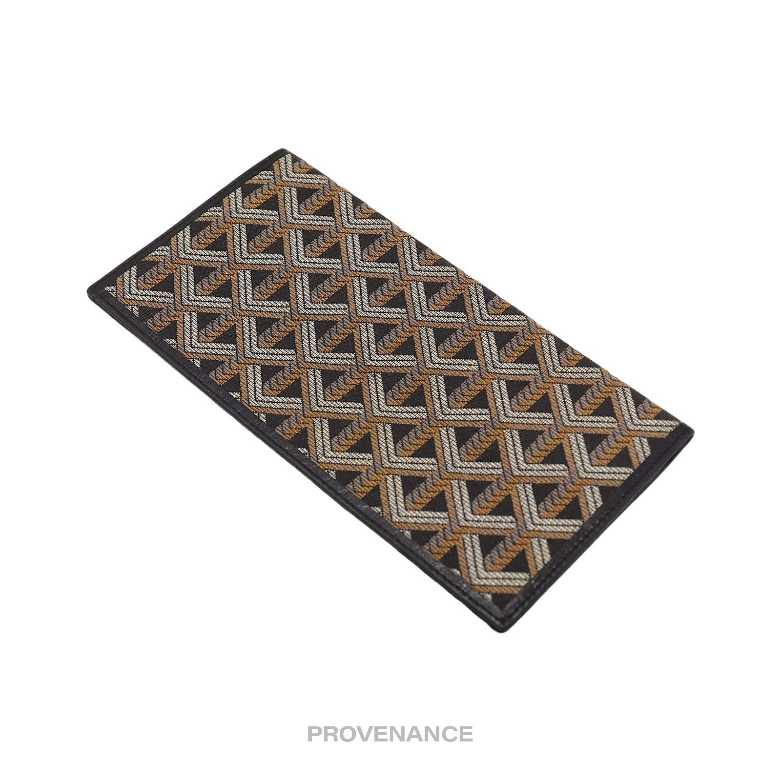 Goyard 🔴 Goyard Long Wallet - Black Jacquard Goyardine Size ONE SIZE - 4 Thumbnail