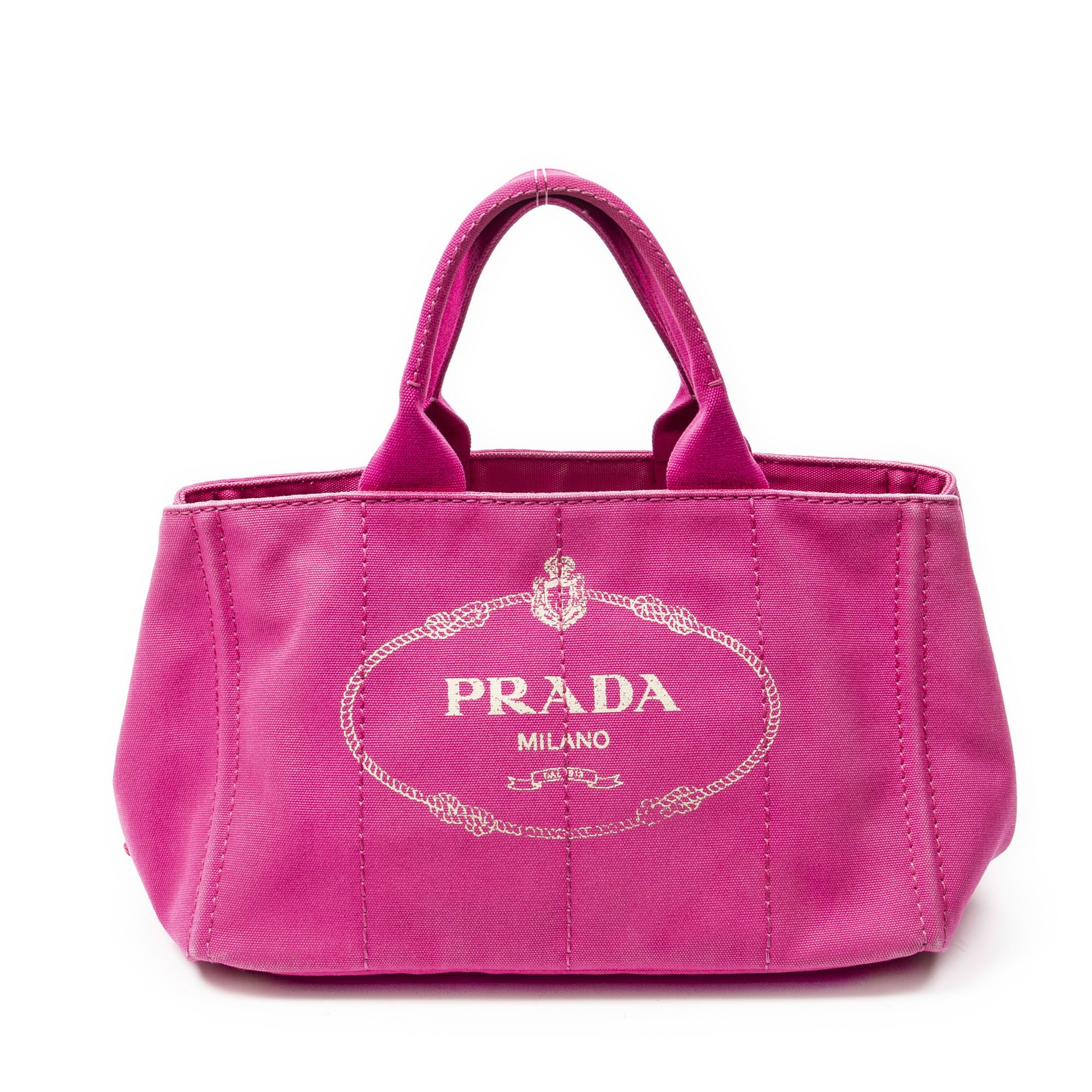 Prada Medium Canapa Tote Size ONE SIZE - 1 Thumbnail