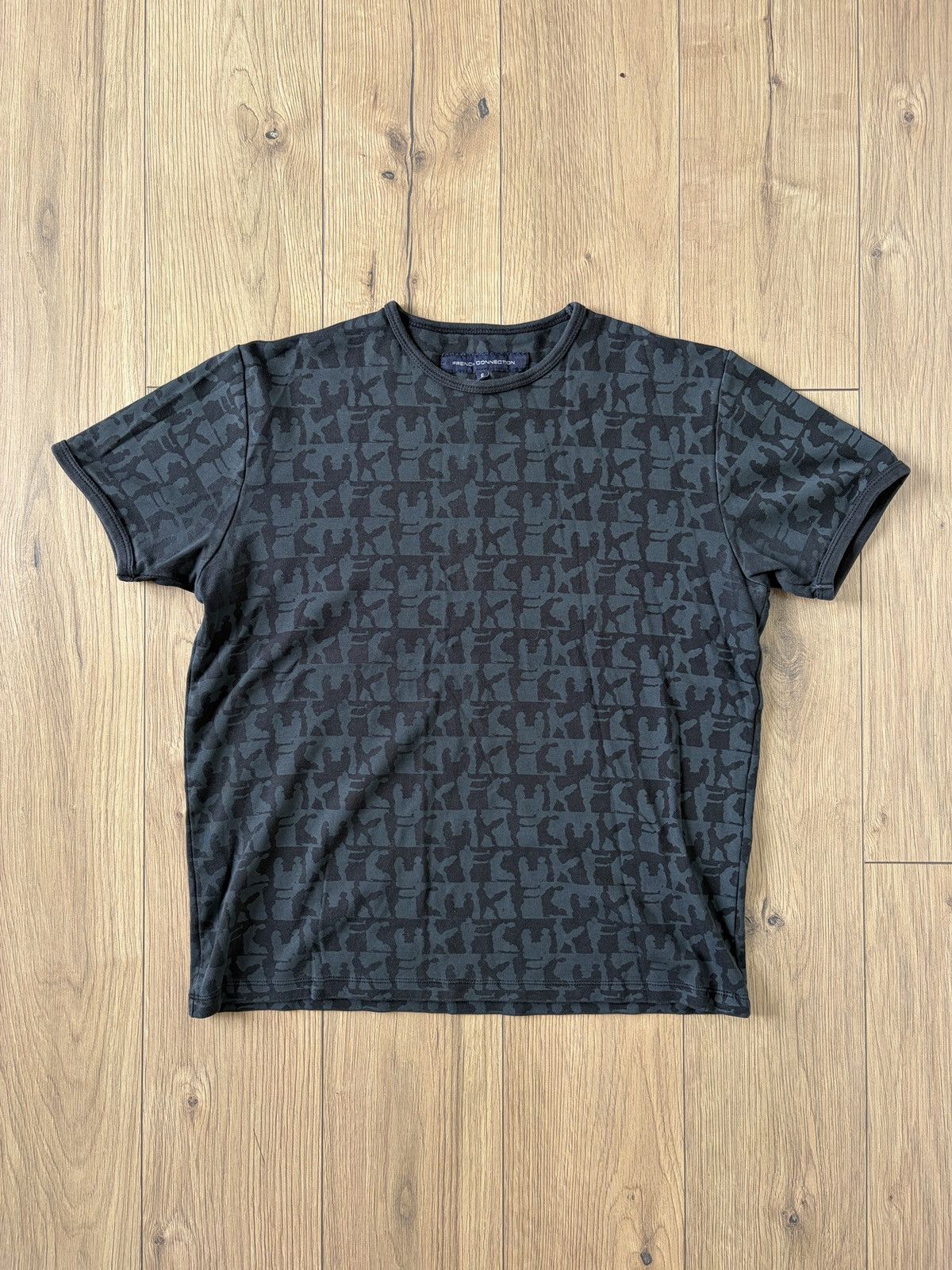 FCUK × French Connection Fcuk Fight and Fuck Sex Poses Logo T-shirt Size US S / EU 44-46 / 1 - 1 Thumbnail