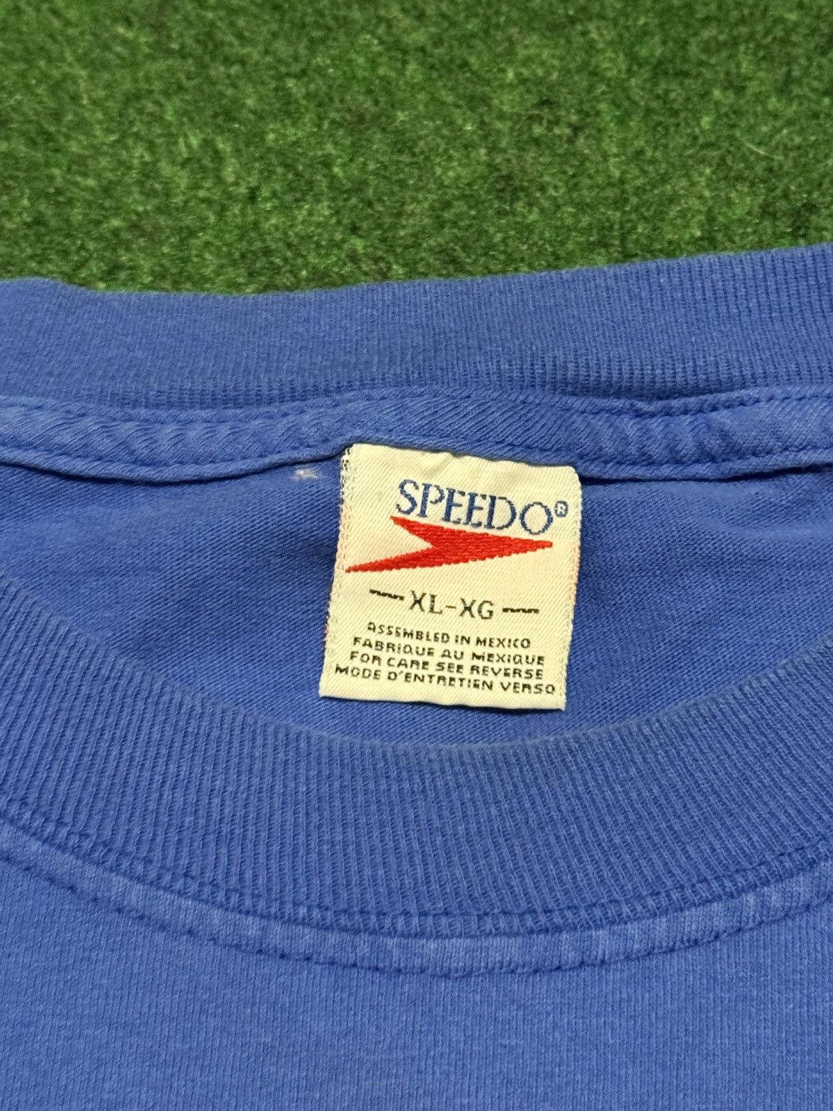 Speedo Vintage Speedo American Tradition Team USA Swimming T Shirt Size US XL / EU 56 / 4 - 4 Thumbnail