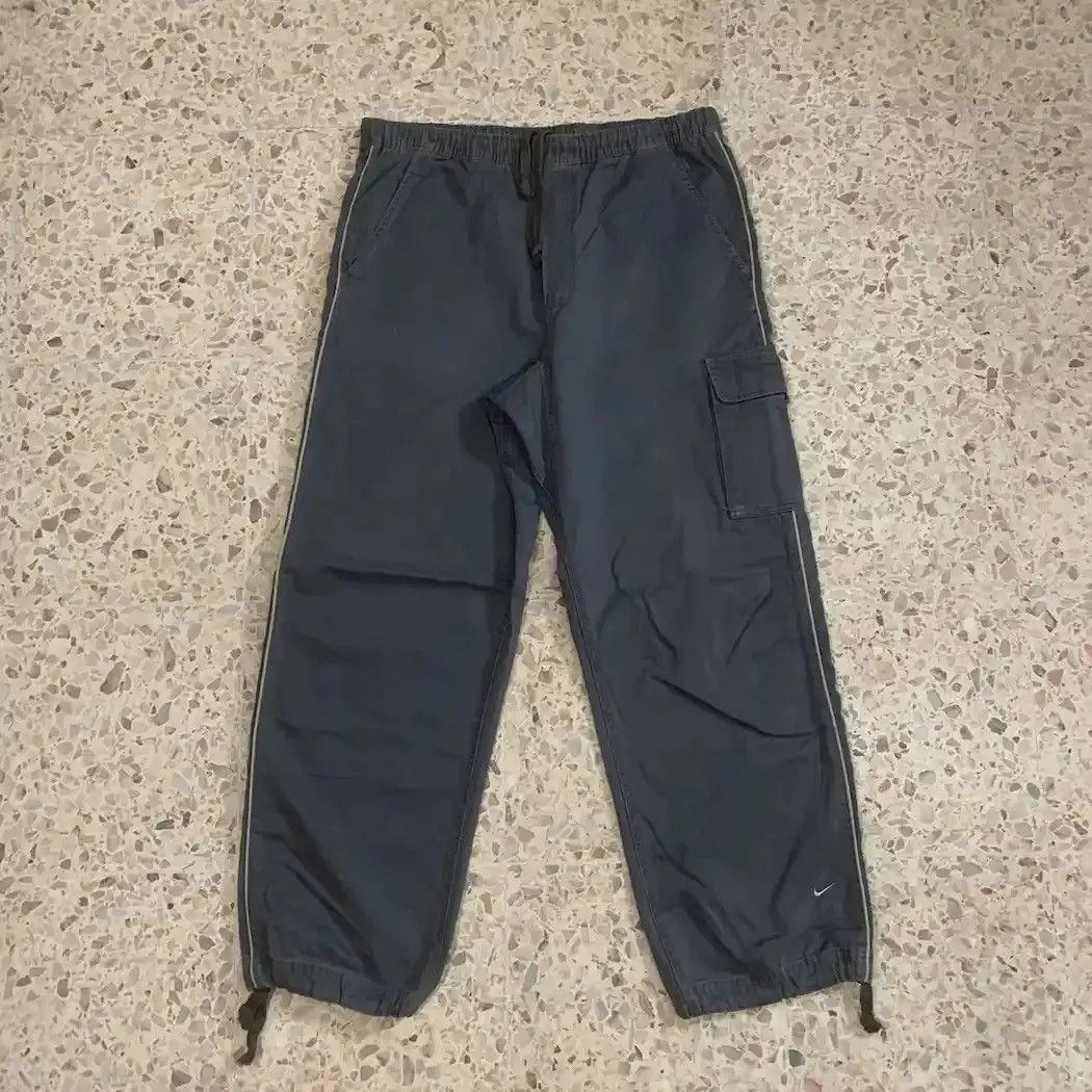 Nike ACG SEND OFFERS🎯Y2K Nike Swoosh Trousers Small Logo Baggy Pants Size US 32 / EU 48 - 3 Thumbnail