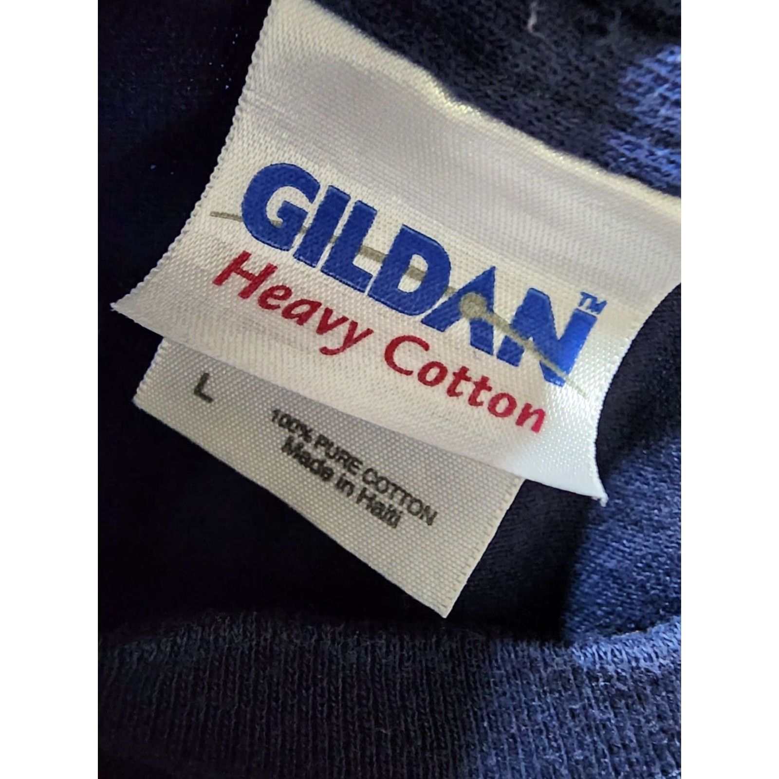 Gildan Gildan Men's Long Sleeve T-Shirt Wisconsin Buck Deer Hunting Outdoor Souvenir L Blue Animals Size US L / EU 52-54 / 3 - 4 Thumbnail
