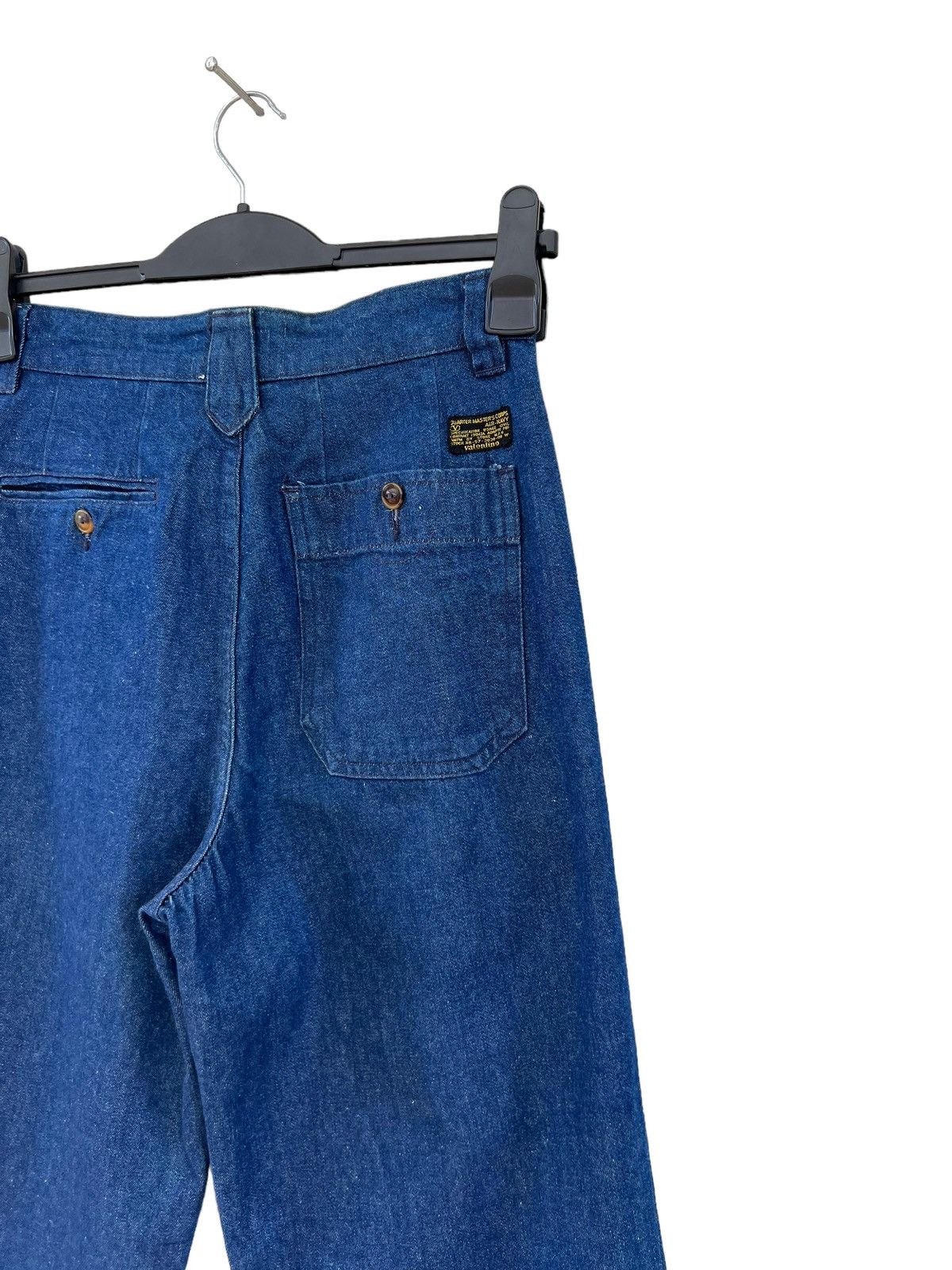 Valentino VALENTINO GARAVANI JEANS Air- Navy Baggy Denim Trouser Size US 28 / EU 44 - 16 Thumbnail