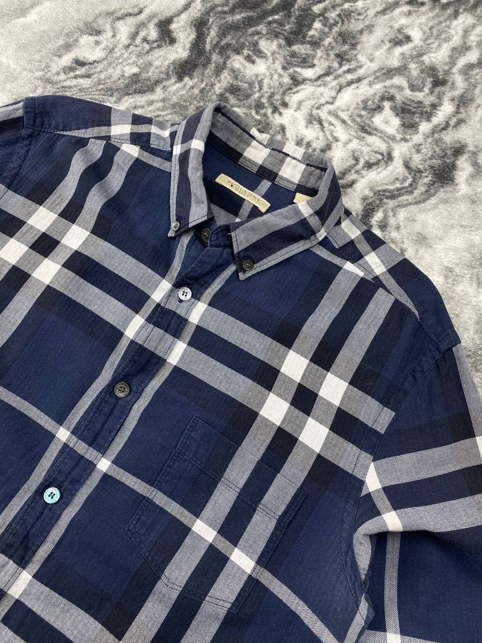 Burberry Burberry Brit Check Shirts Buttons Long Sleeve Men Size S Size US S / EU 44-46 / 1 - 3 Thumbnail