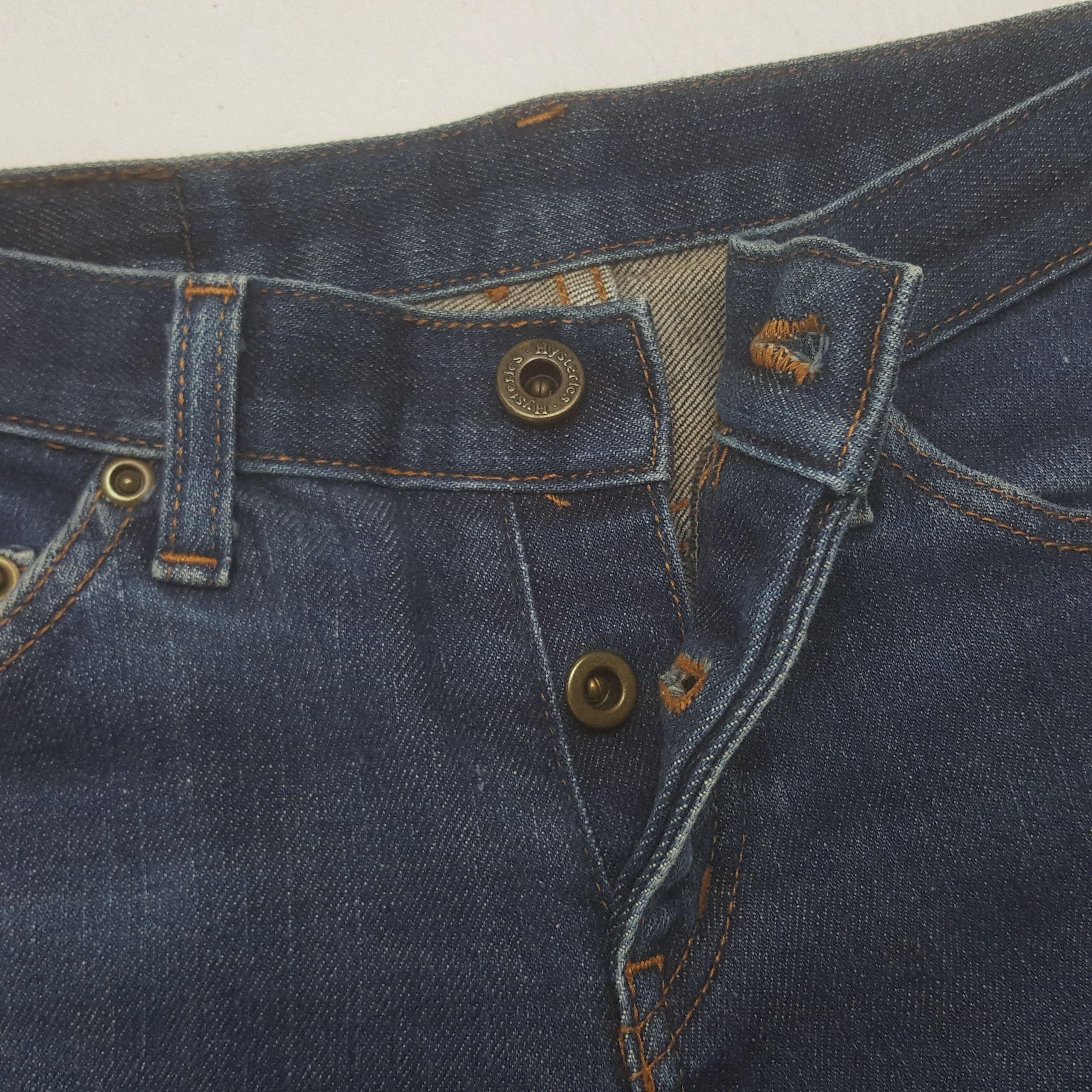 Hysteric Glamour × If Six Was Nine × Vintage Vintage Hysteric Glamour Custom Logo Pocket Denim Jeans Size 27" / US 4 / IT 40 - 12 Thumbnail