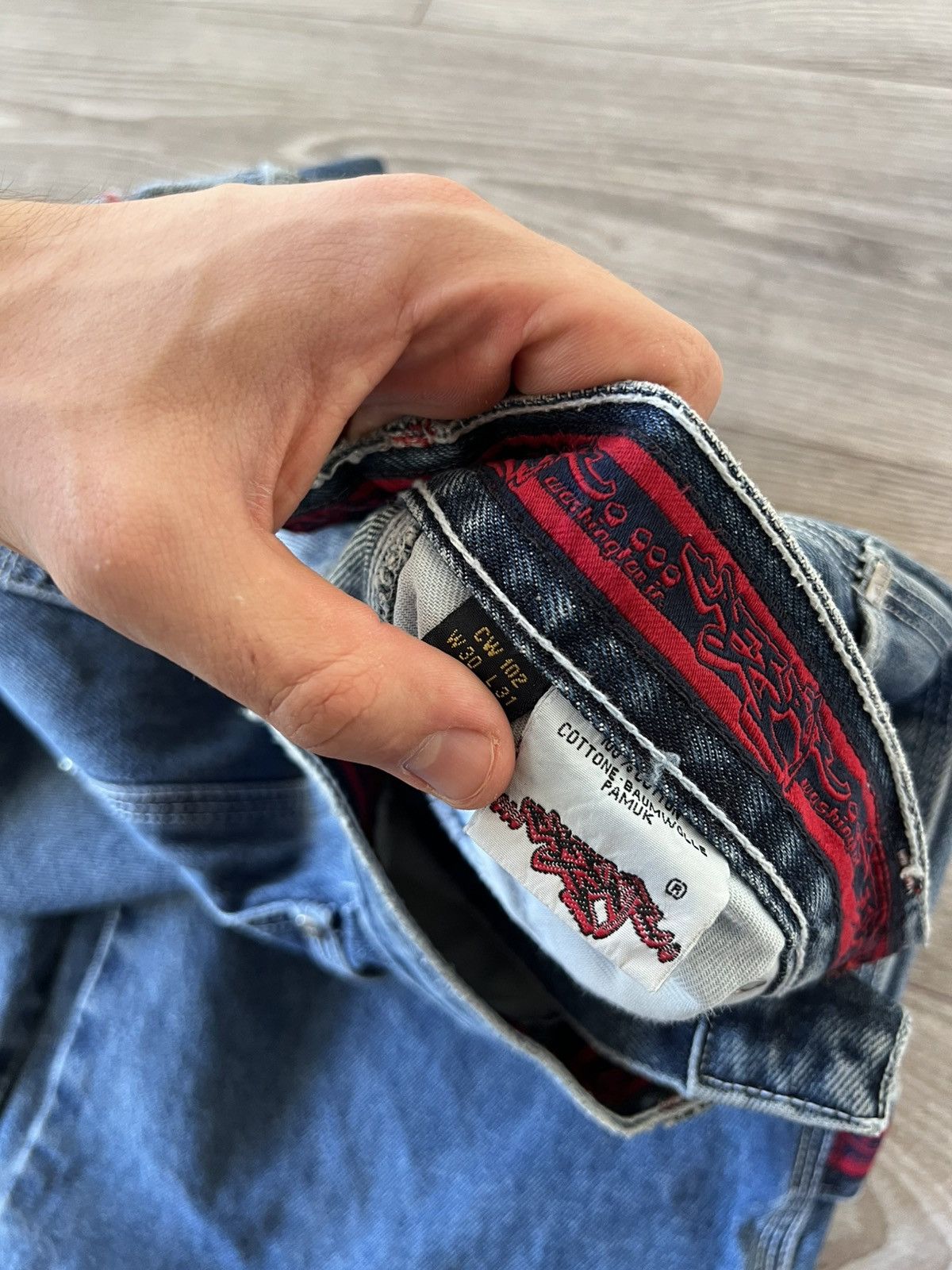 Other ‼️Westside style Caesar Washington Jr. Patch Pocket Jeans‼️ Size US 31 - 22 Thumbnail