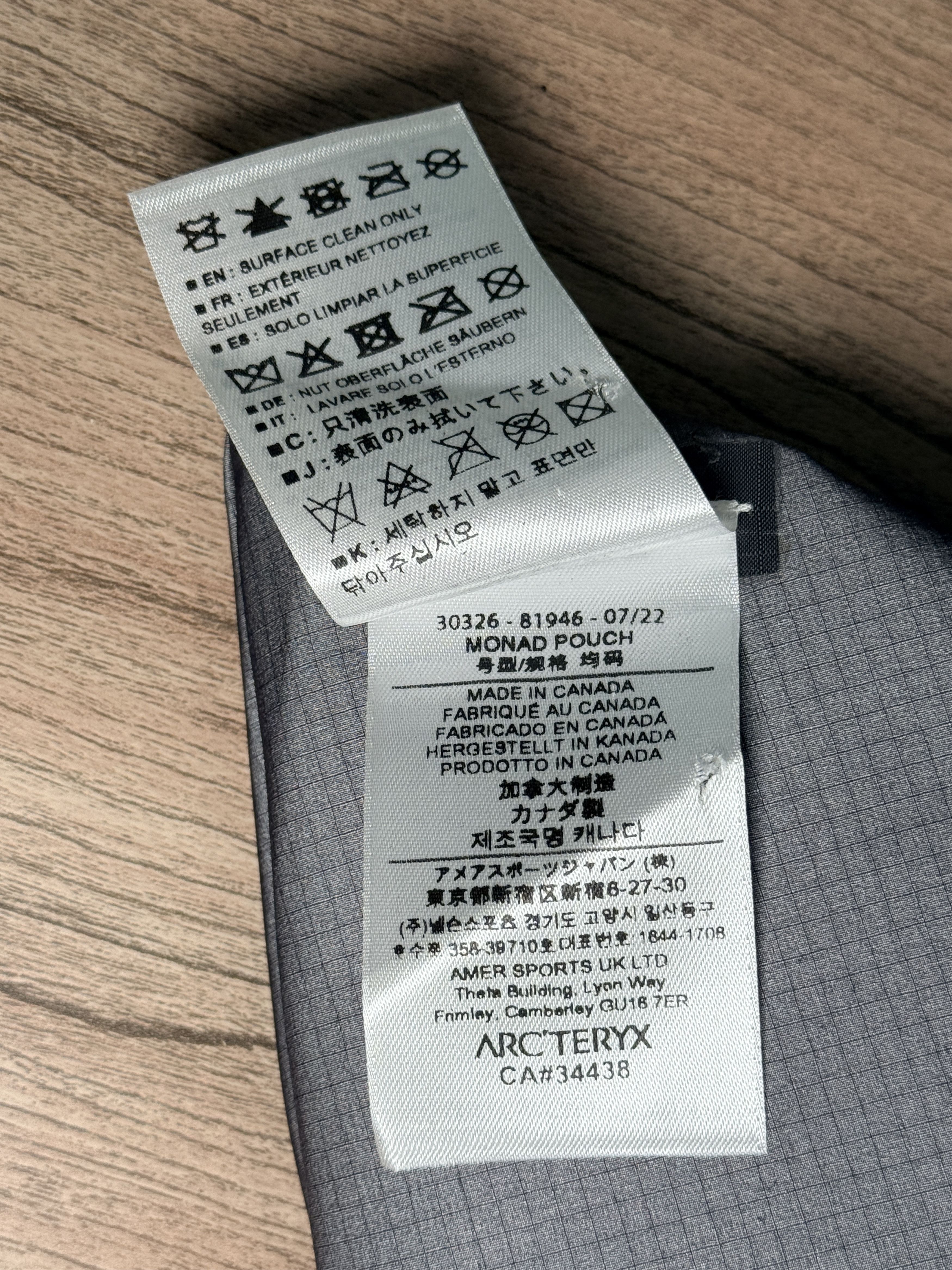 Arc'teryx ARCTERYX VEILANCE Walk Gently Monad Pouch Size ONE SIZE - 7 Thumbnail