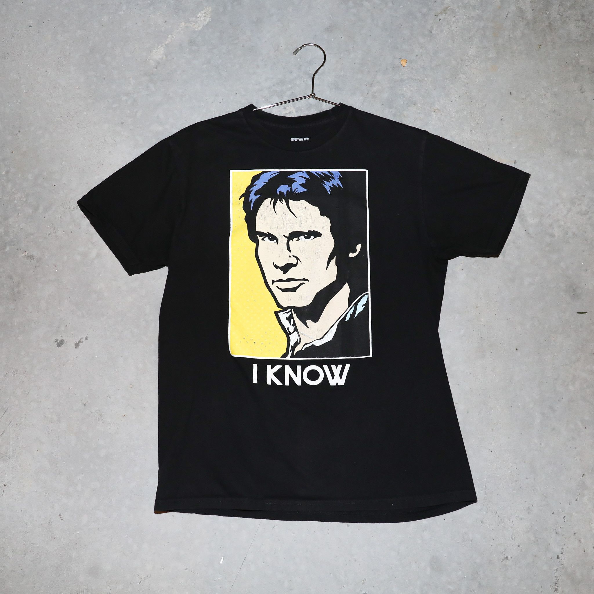 Star Wars Star Wars Hans Solo Black Graphic Print Tshirt Size Small Size US S / EU 44-46 / 1 - 1 Thumbnail