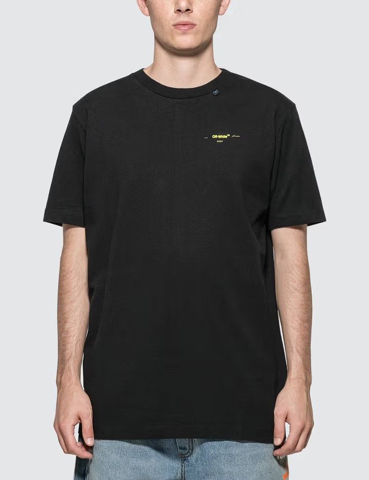 Off-White Black and Yellow Acrylic Arrows Logo T-Shirt Size US XXL / EU 58 / 5 - 3 Thumbnail