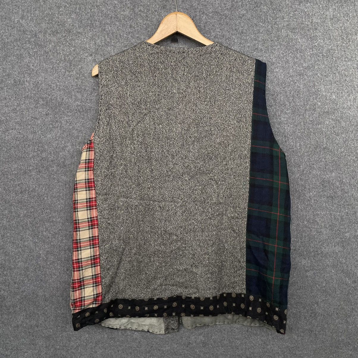 Vintage Vintage Vest Patchwork Kapital Style Size US L / EU 52-54 / 3 - 4 Thumbnail