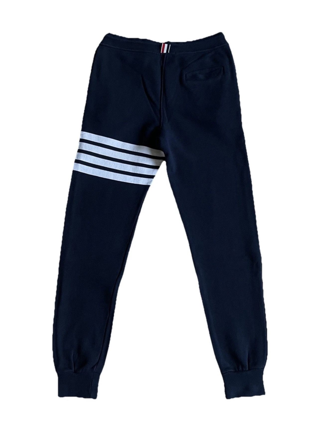 Thom Browne Navy Thom Browne Sweatpants (Retail $860) Size US 30 / EU 46 - 3 Thumbnail