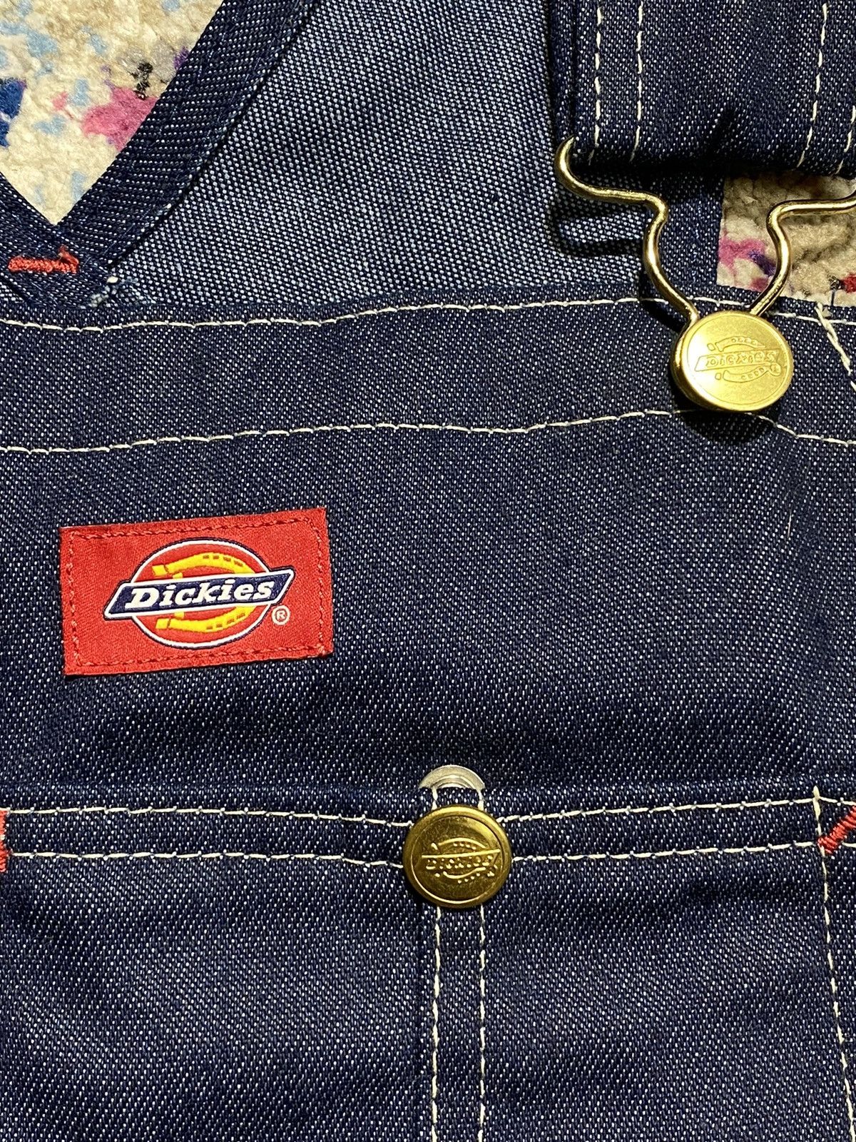 Dickies Dickies Denim Jeans Crop Overalls Unisex W34 Size US 34 / EU 50 - 7 Thumbnail
