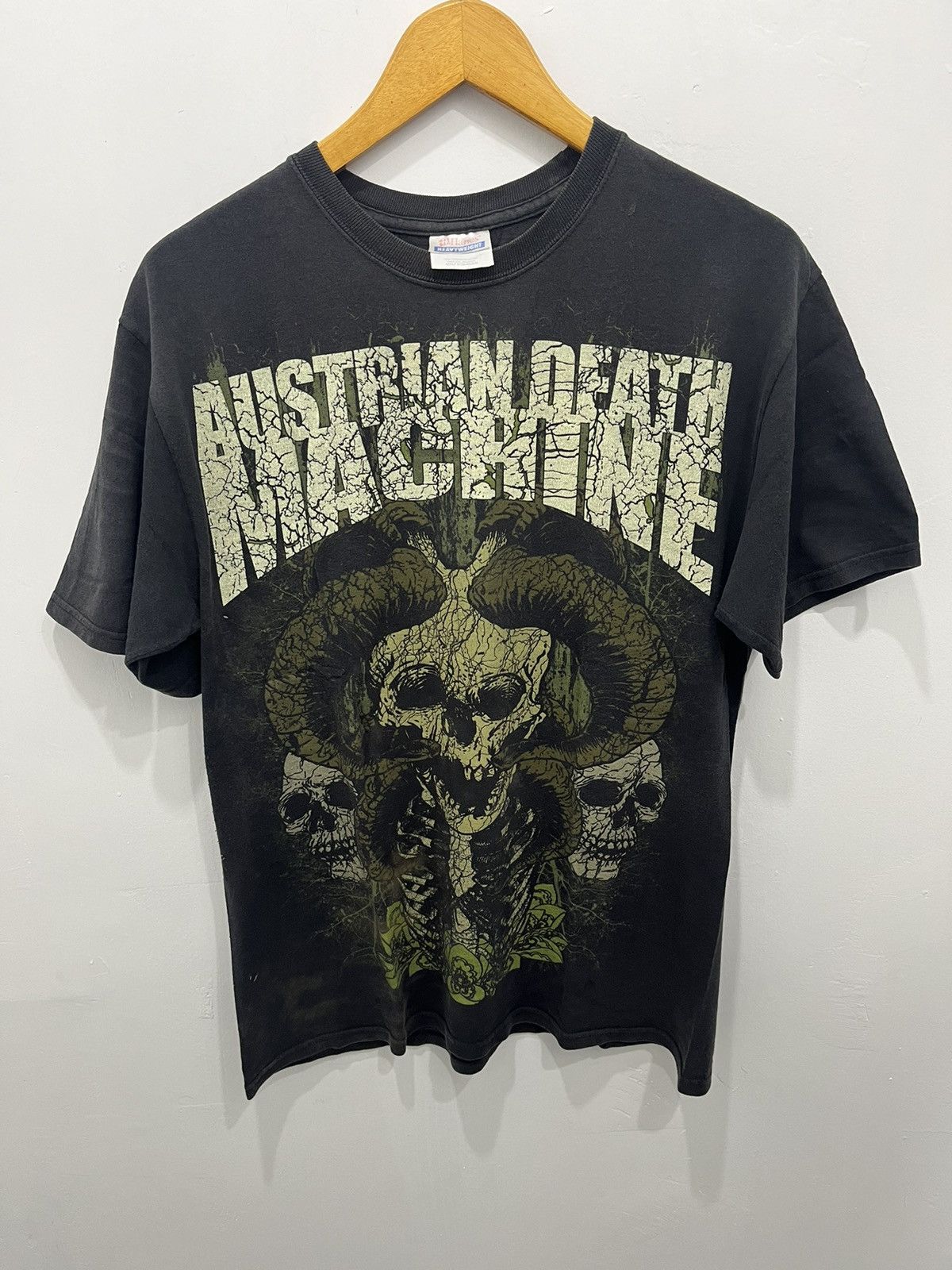 Band Tees Austrian Death Machine Band Faded Tees VTG Size US M / EU 48-50 / 2 - 1 Thumbnail