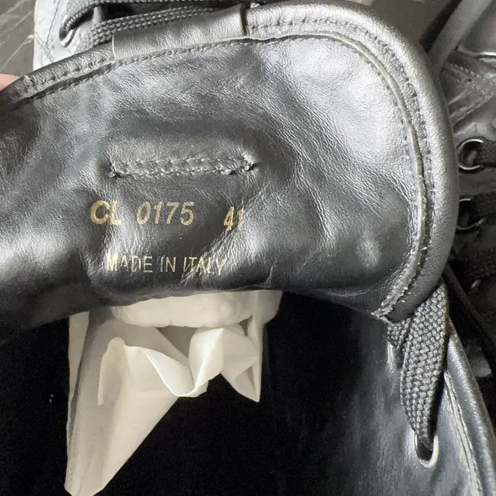 Other Louis Vuitton Black Leather High-Top Sneakers -2508 Size US 8 / EU 41 - 5 Thumbnail