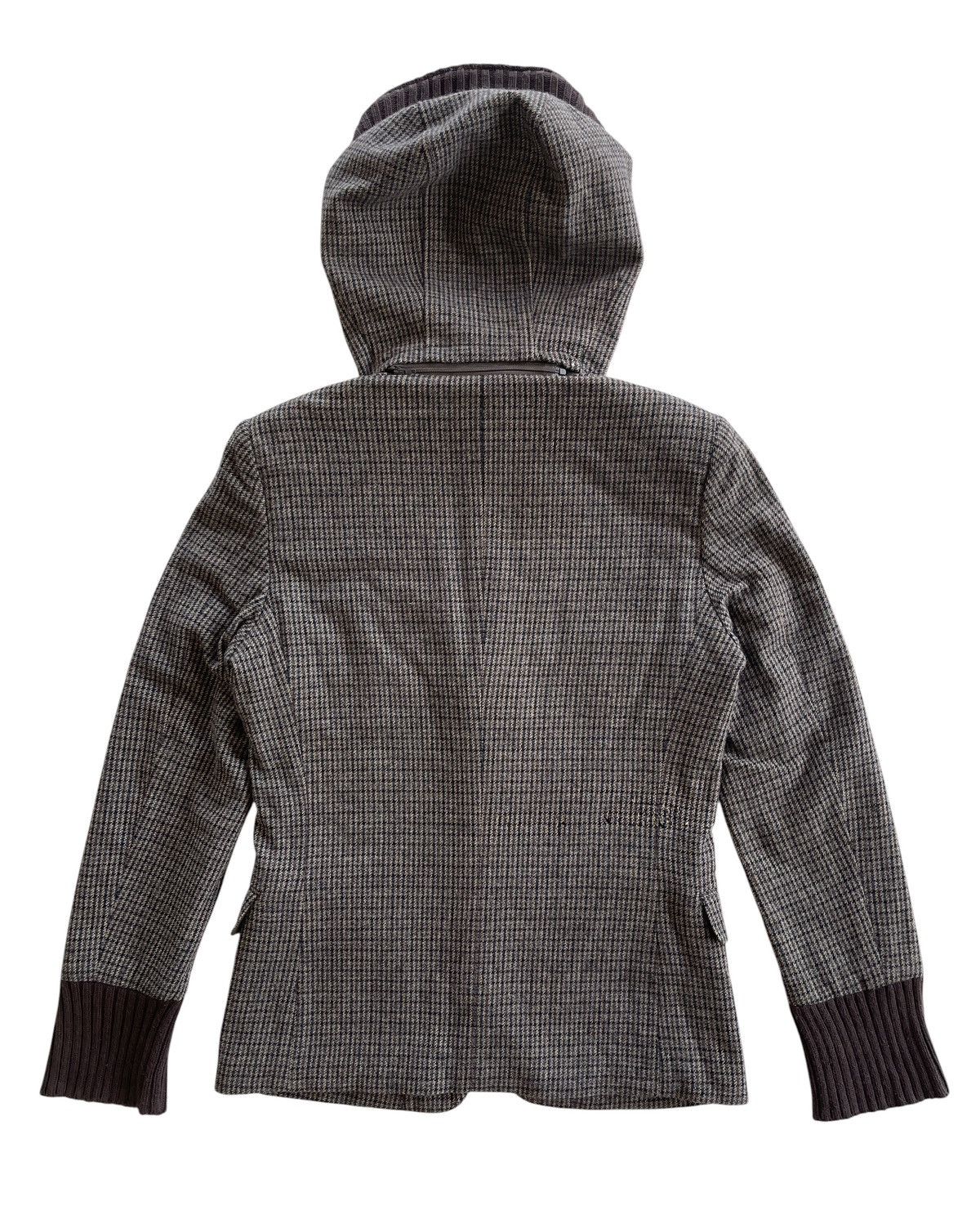 Undercover AW2011 Undercoverism Houndstooth Hooded Coat Size US S / EU 44-46 / 1 - 9 Thumbnail