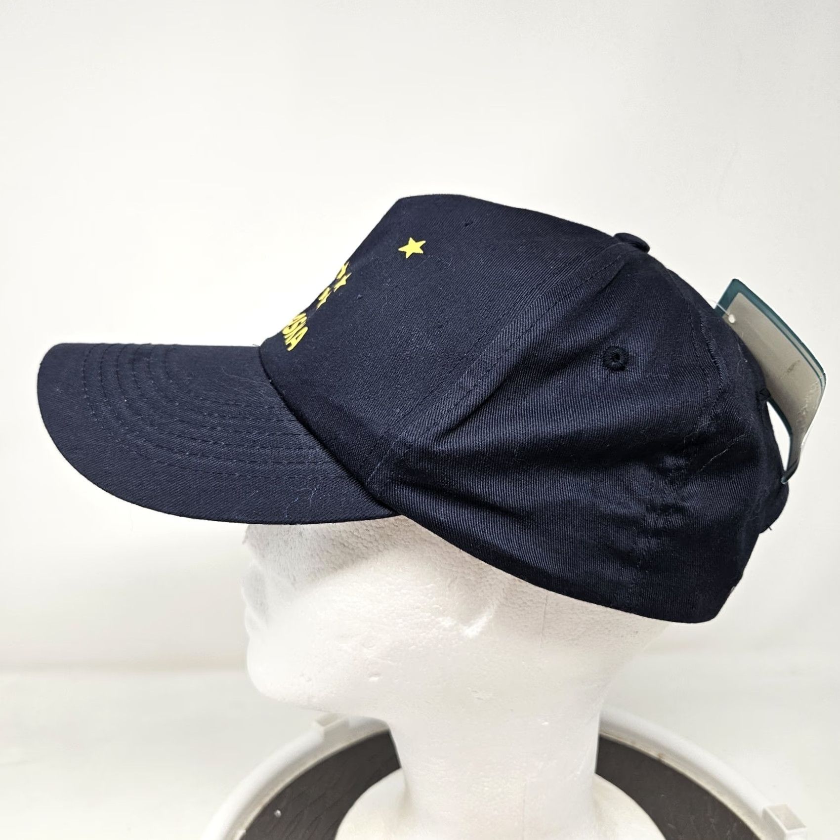 Logo 7 VINTAGE Alaska 90s Snapback Hat Logo Blue NWT FAST SHIPPING Men's One Size Size ONE SIZE - 5 Thumbnail