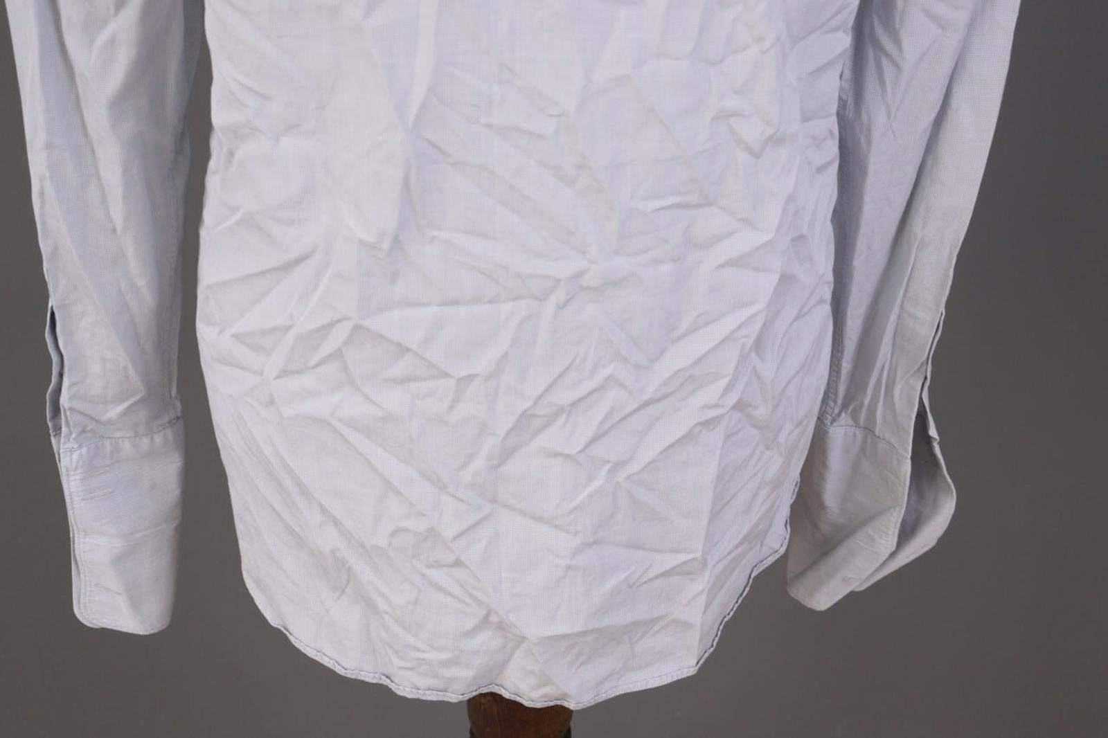 Gieves & Hawkes Gieves & Hawkes Gray Button Down Dress Shirt Size 41 / 16 Size US M / EU 48-50 / 2 - 8 Thumbnail