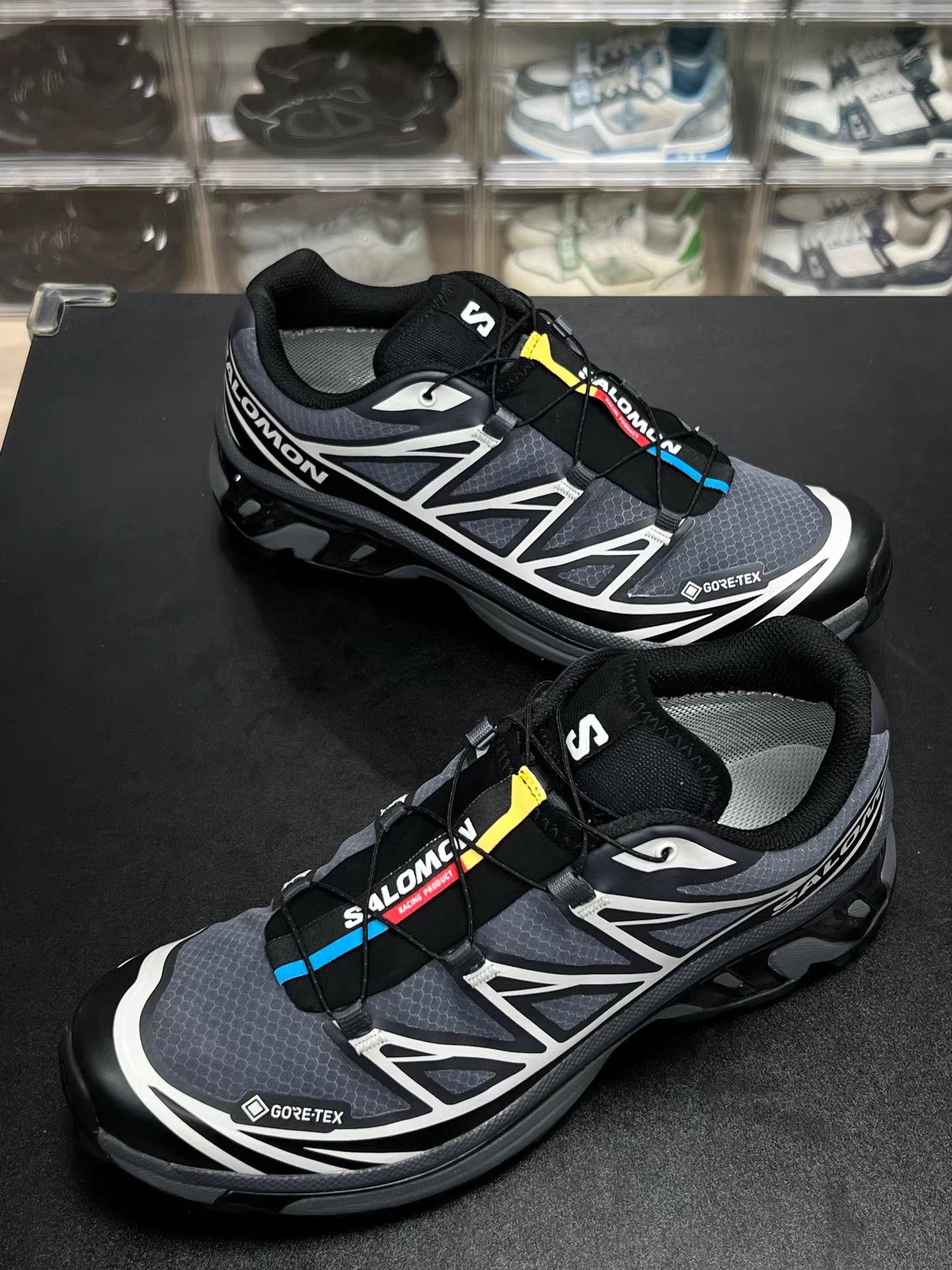 Salomon Salomon XT-6 GORE-TEX Black/Grey/Silver K15 Size US 9.5 / EU 42-43 - 1 Thumbnail