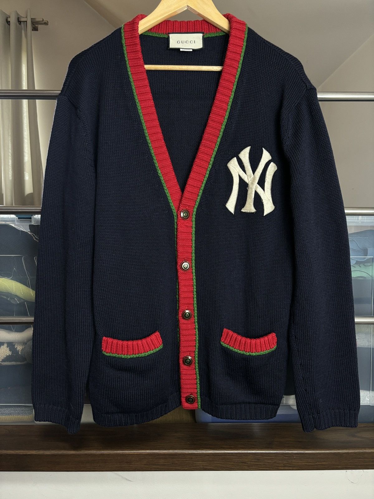Gucci yankees cardigan outlet
