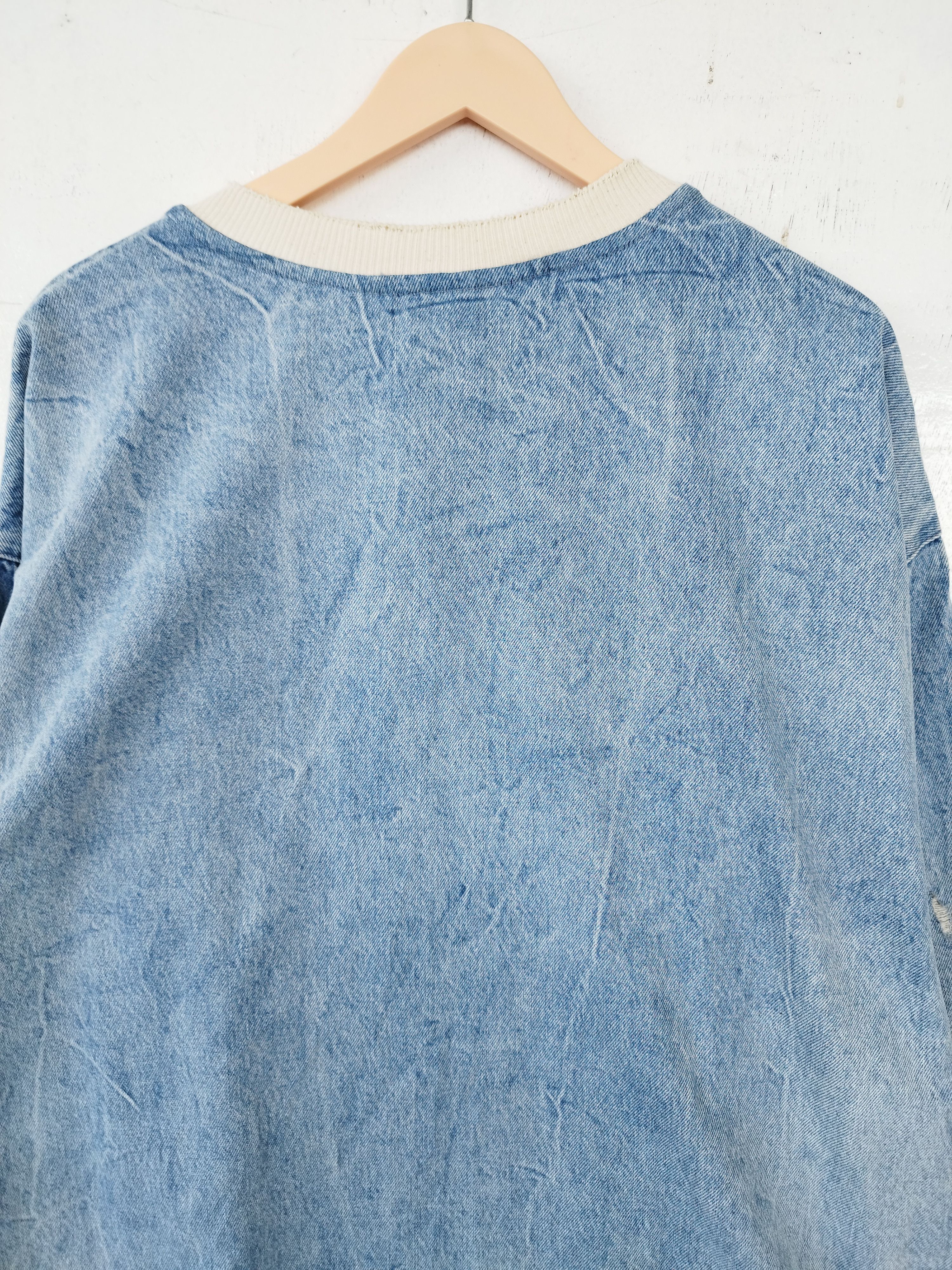 Zara Zara Man sweatshirt jeans distressed design Size US XL / EU 56 / 4 - 4 Thumbnail