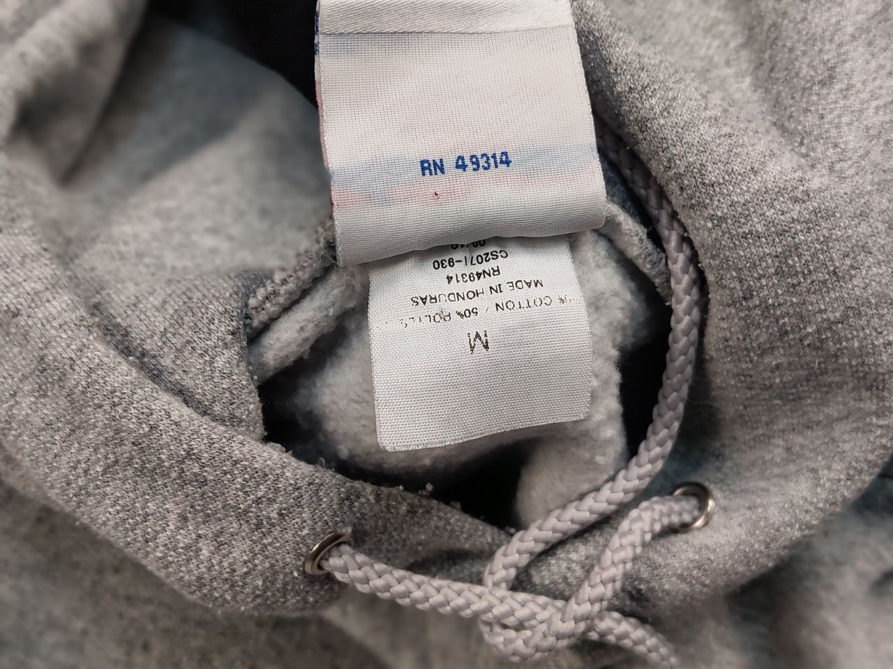 Champion Vintage 90's Champion Penn State Logo Gray Blank Hoodie Size US M / EU 48-50 / 2 - 17 Thumbnail