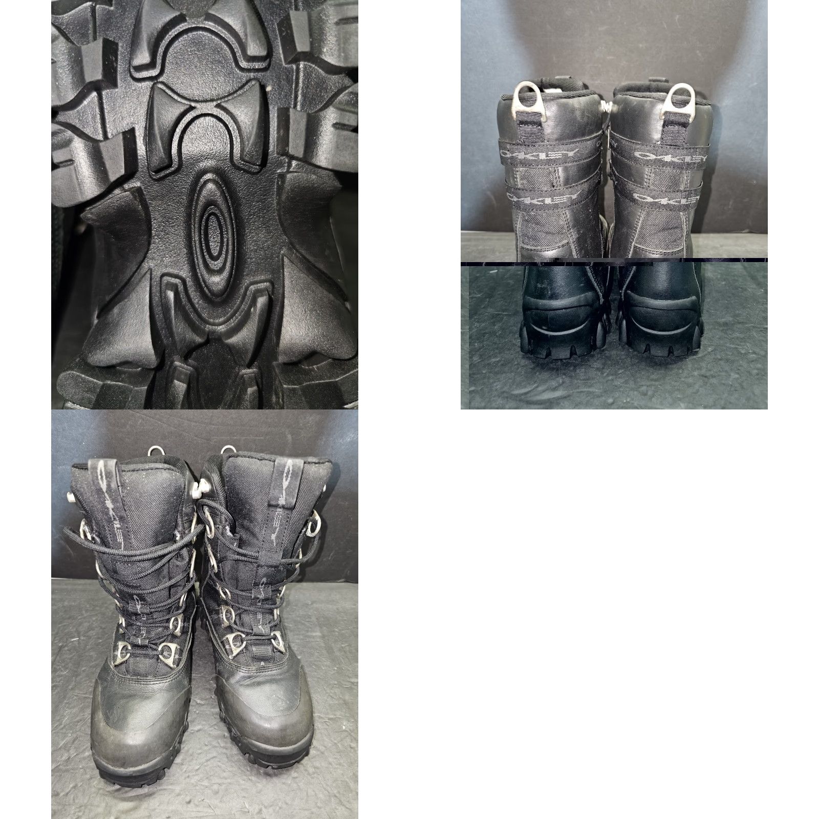 Oakley VINTAGE Oakley Casing Tactical Field Gear Boots Mid Calf Mens 9 Black Leather Waterproof Non-Slip Cushioned Combat 90s Army USA Boots Size US 8 / EU 41 - 9 Thumbnail