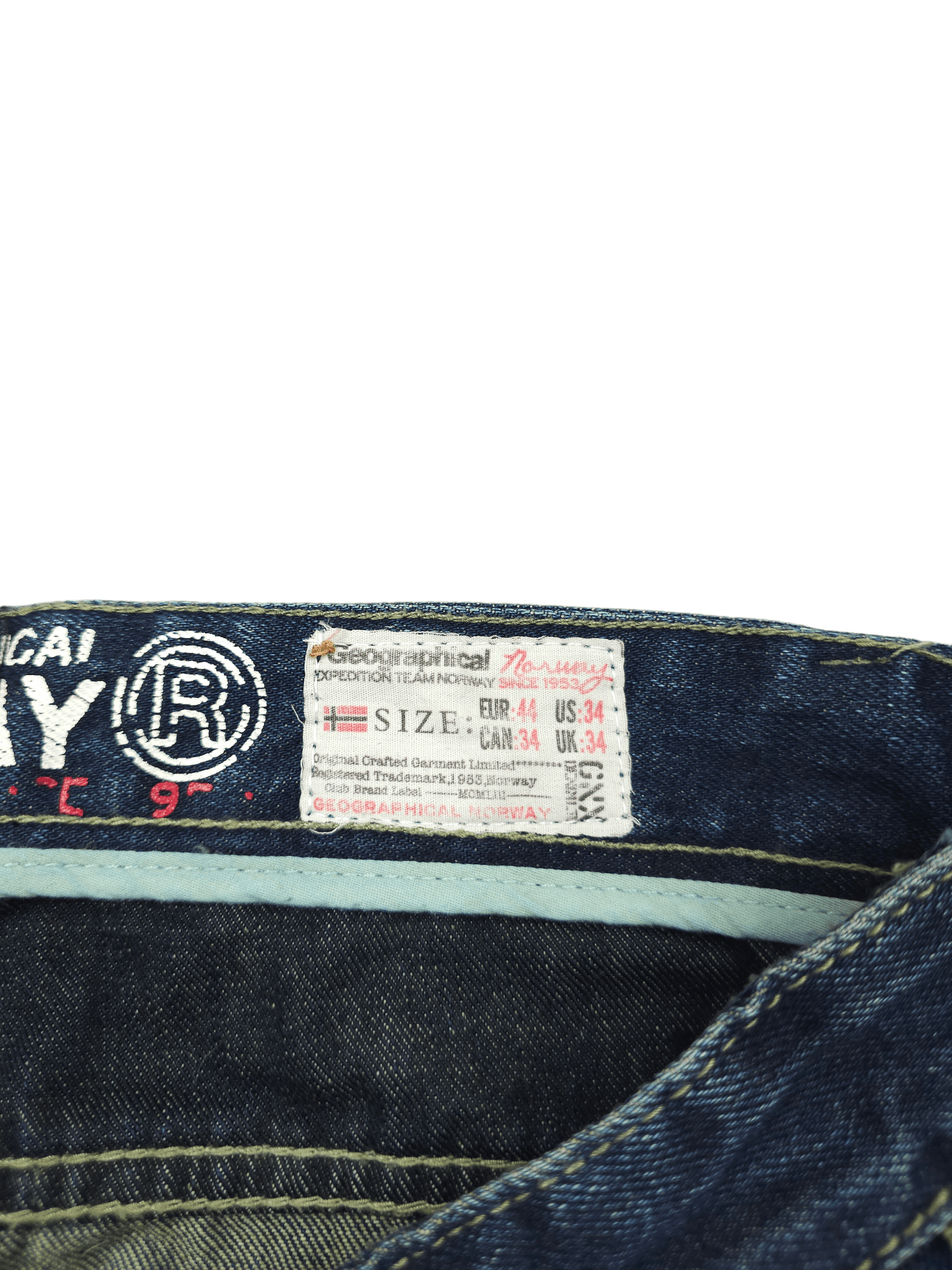 Japanese Brand 💎 Size 34/34 Washed Y2K Double Knee Denim Jeans Y2K Size US 34 / EU 50 - 17 Thumbnail