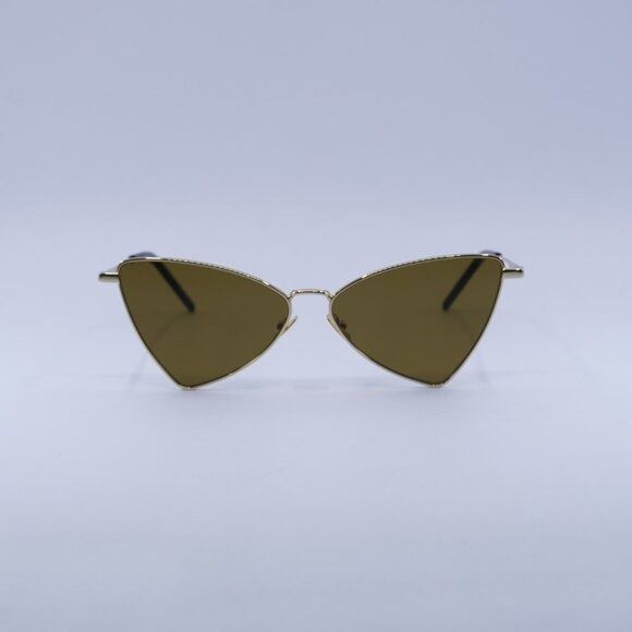Saint Laurent Paris 🕶️ New Saint Laurent SL303 JERRY 011 Sunglasses - Gold Size ONE SIZE - 3 Thumbnail