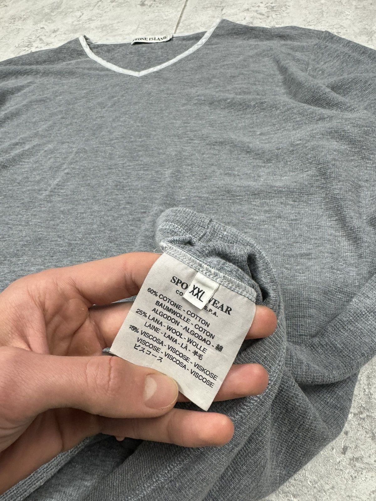 Stone Island Stone Island Long Sleeve V-Neck Long sleeve Size XXL Size US XXL / EU 58 / 5 - 11 Thumbnail