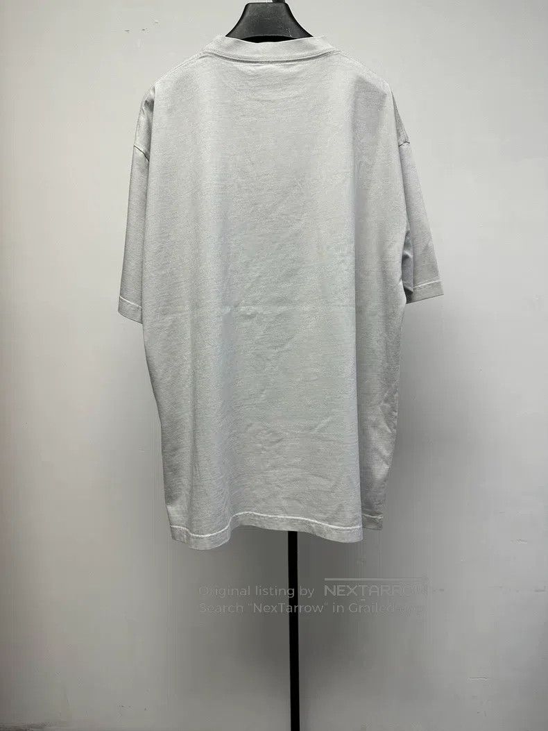 Balenciaga Balenciaga Letter Faded Printed Grey Size US S / EU 44-46 / 1 - 2 Thumbnail