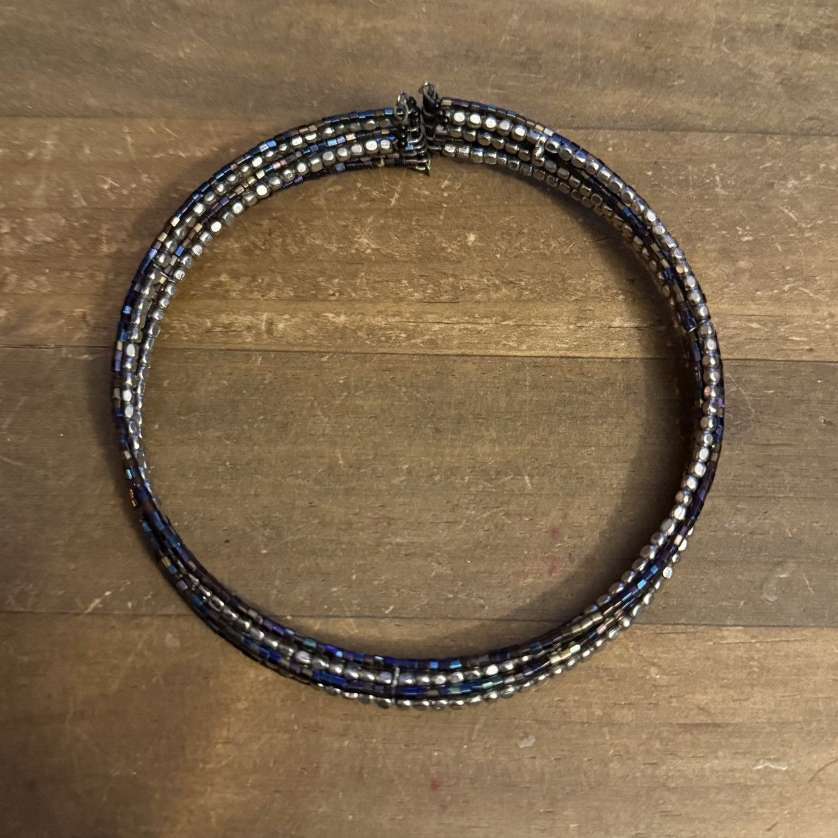 Other Laila Rowe multi strand metallic bead choker cuff necklace Size ONE SIZE - 6 Thumbnail