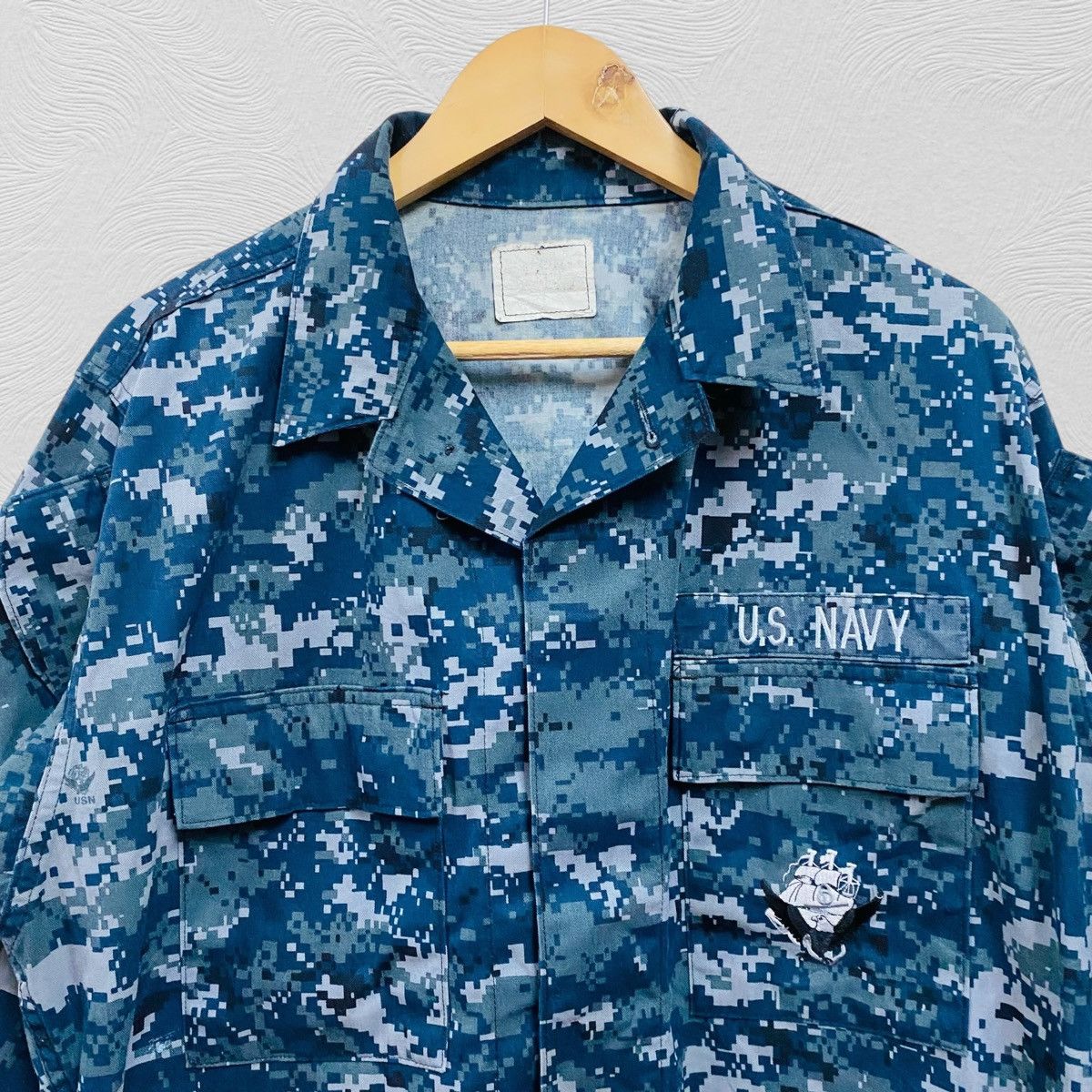 Vintage Vintage us navy USN jacket Size US L / EU 52-54 / 3 - 3 Thumbnail