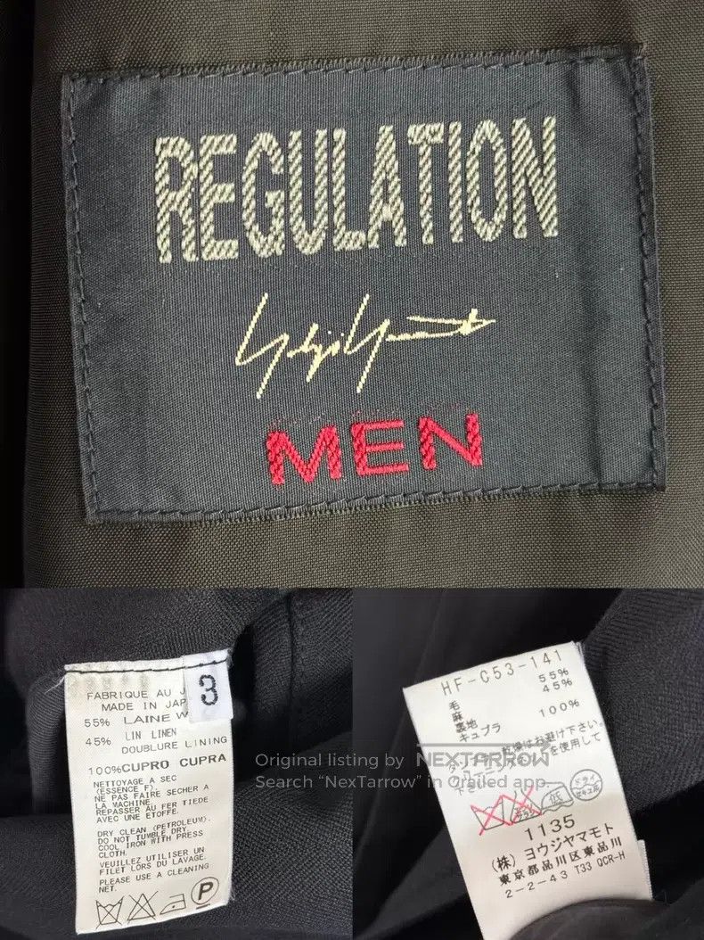 Yohji Yamamoto Yohji Yamamoto 14AW Witch Hat Unbuttoned Coat Size US L / EU 52-54 / 3 - 7 Thumbnail
