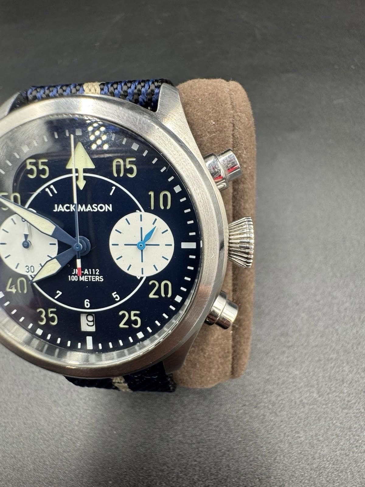 Other Jack Mason Aviation Nylon Band Men's Analog Watch Luminous J Size ONE SIZE - 3 Thumbnail