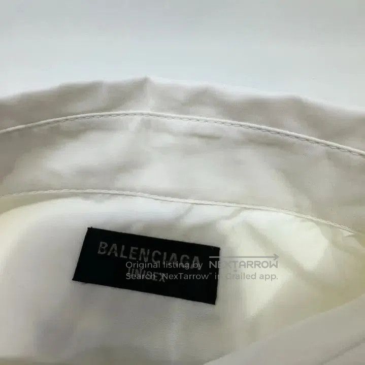 Balenciaga Balenciaga White Oversized Sports Icon Shirt. Size US L / EU 52-54 / 3 - 4 Thumbnail