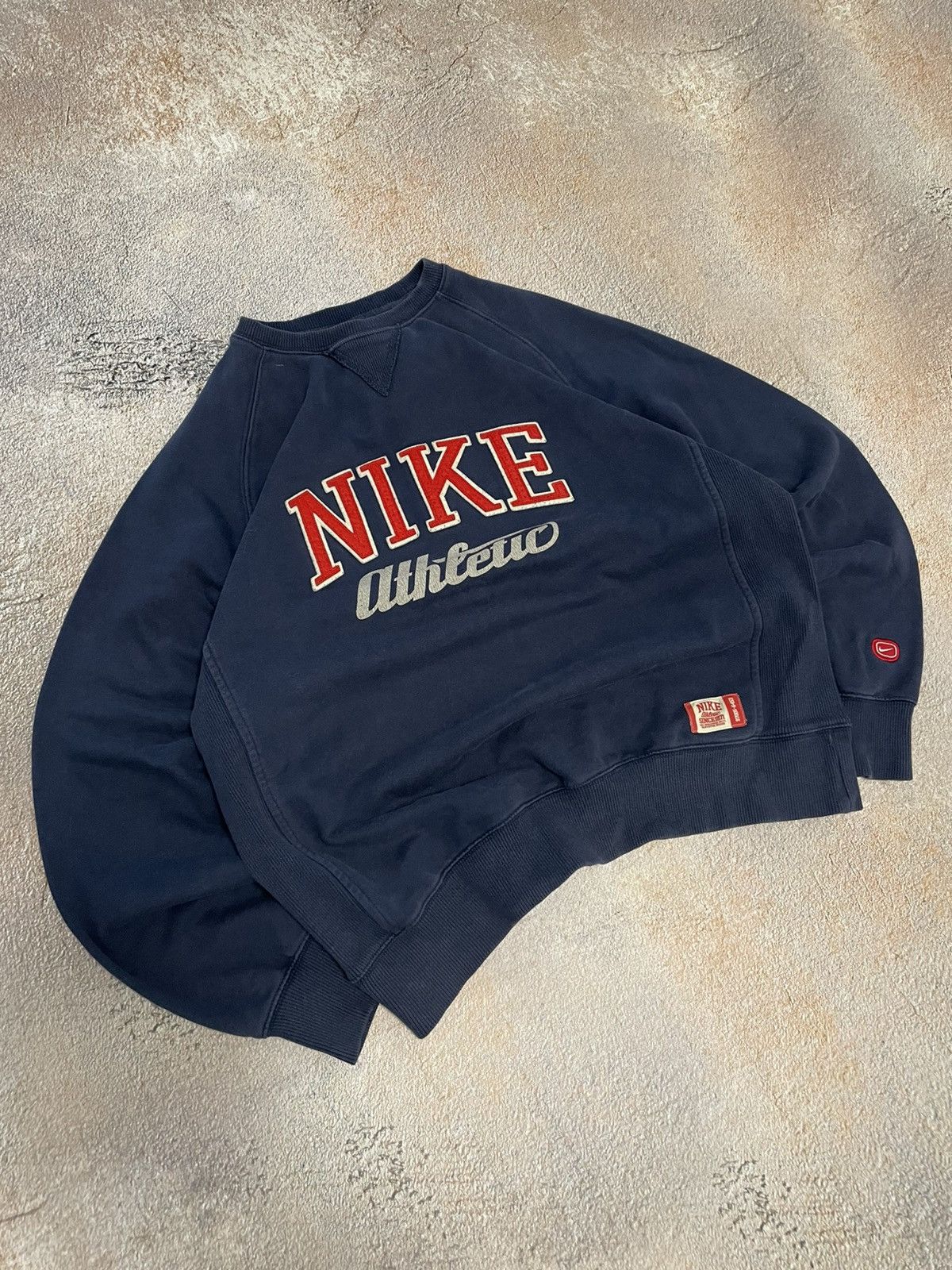 Vintage 90s NIKE Jerzees Super Sweats Gray 1/4 Zip